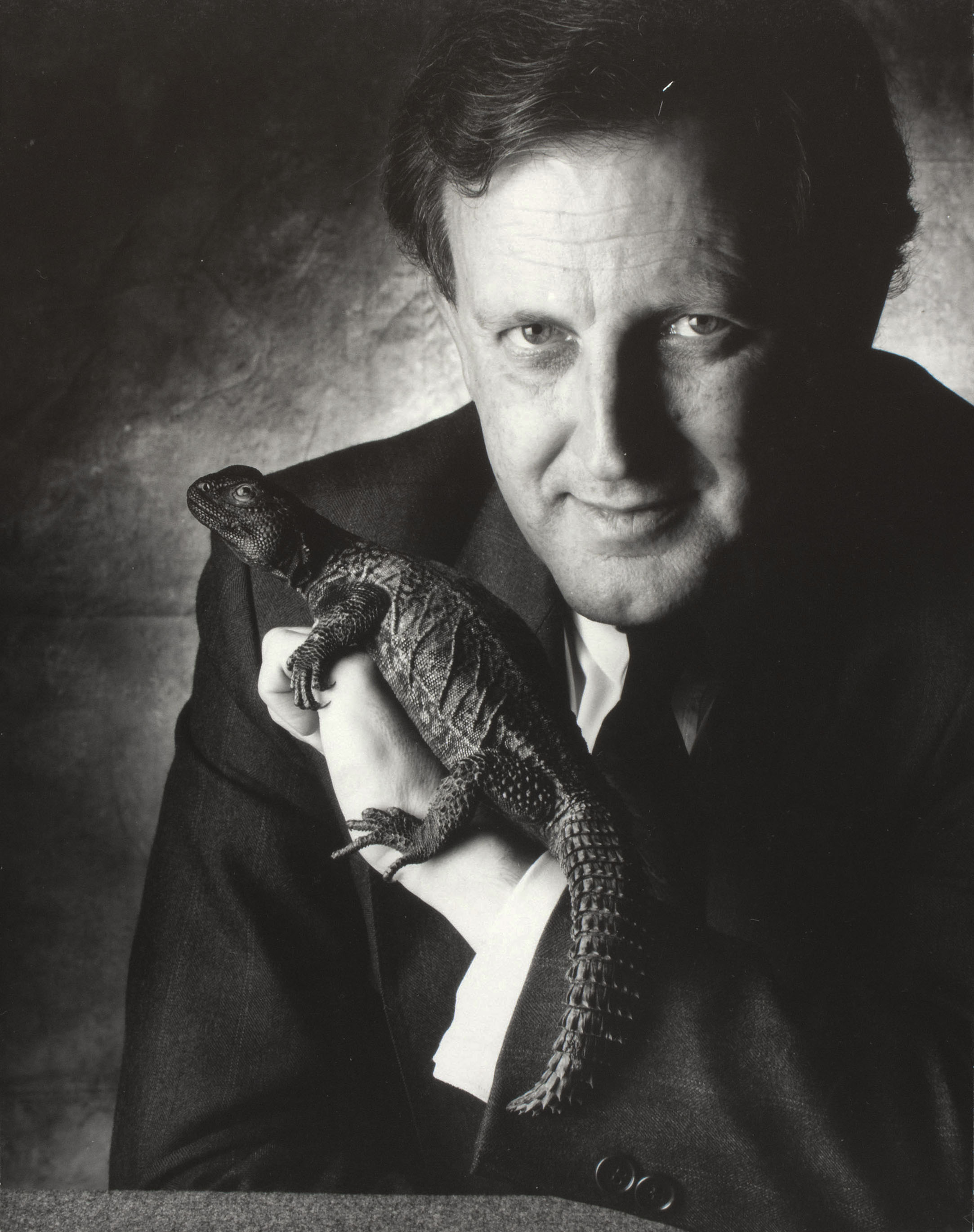 image for: Oriol Maspons - Luís Monreal i Uromastix - Desembre de 1992