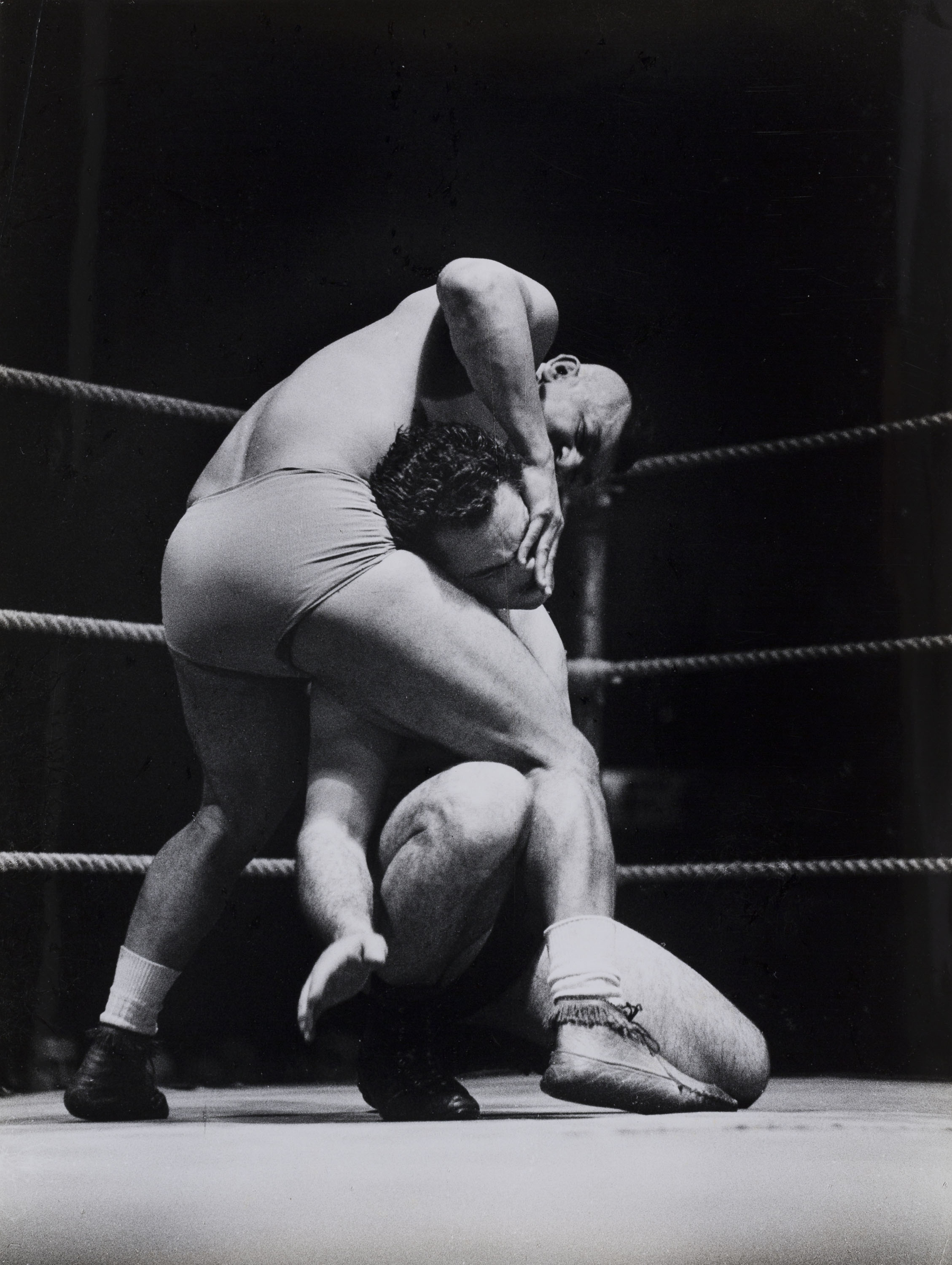 image for: Oriol Maspons - Sense títol (Lluita lliure) - Cap a 1957