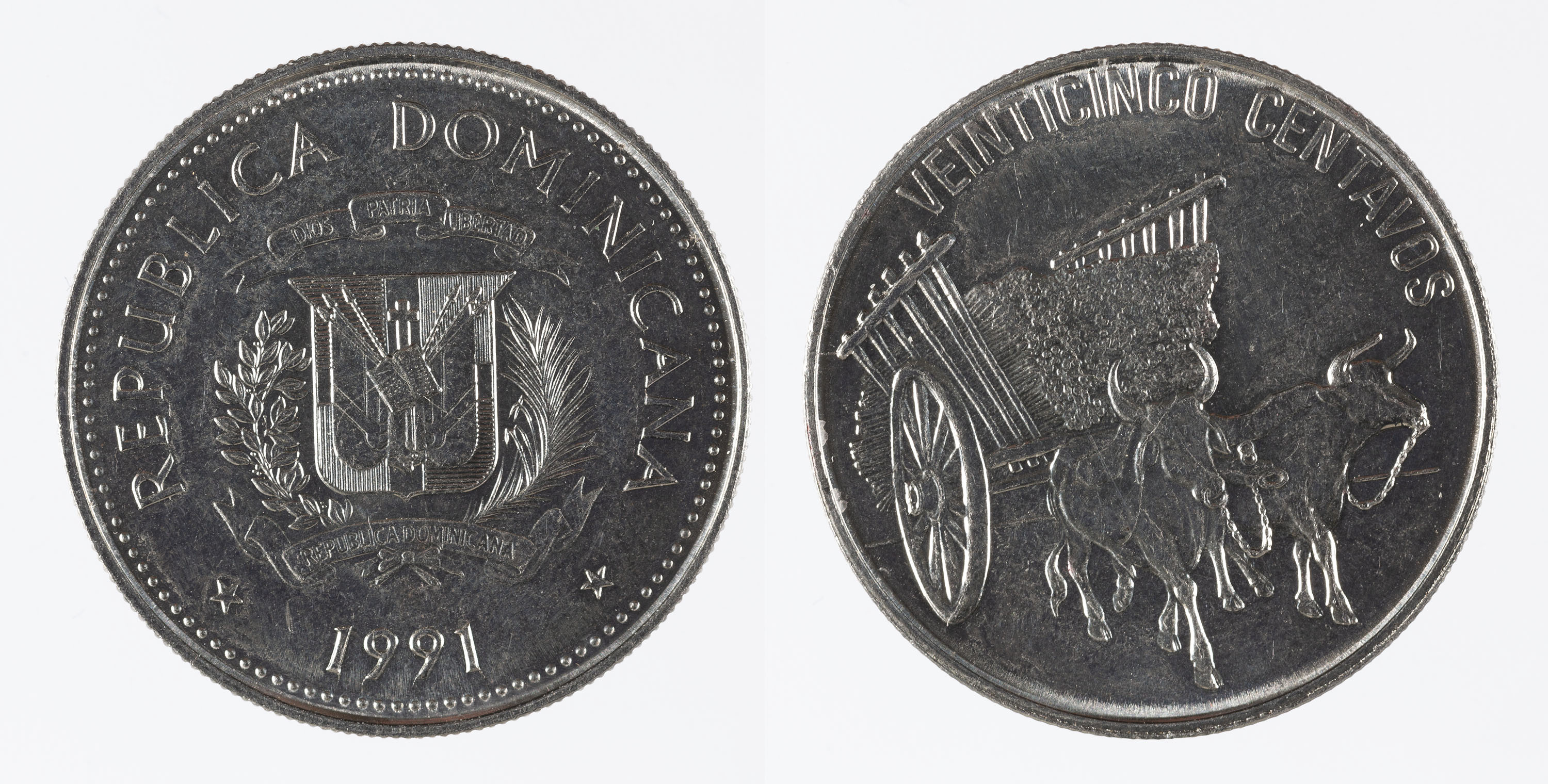 image for: República Dominicana - 25 cèntims - 1991