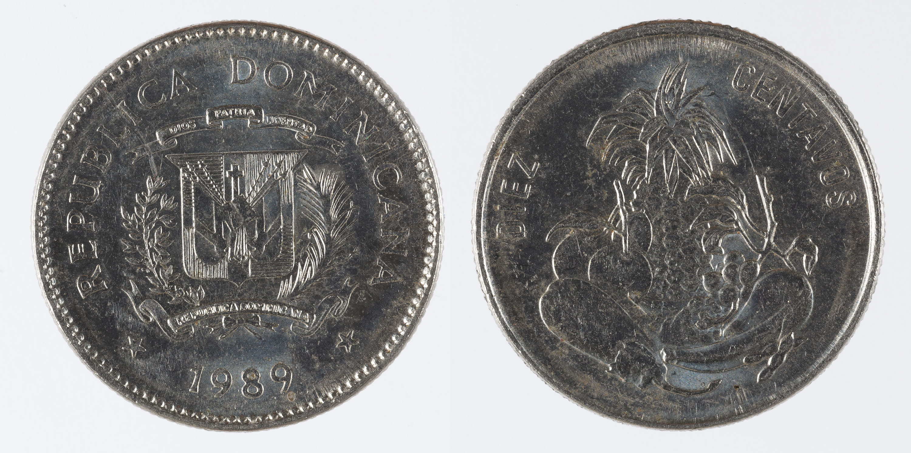 image for: República Dominicana - 10 cèntims - 1989