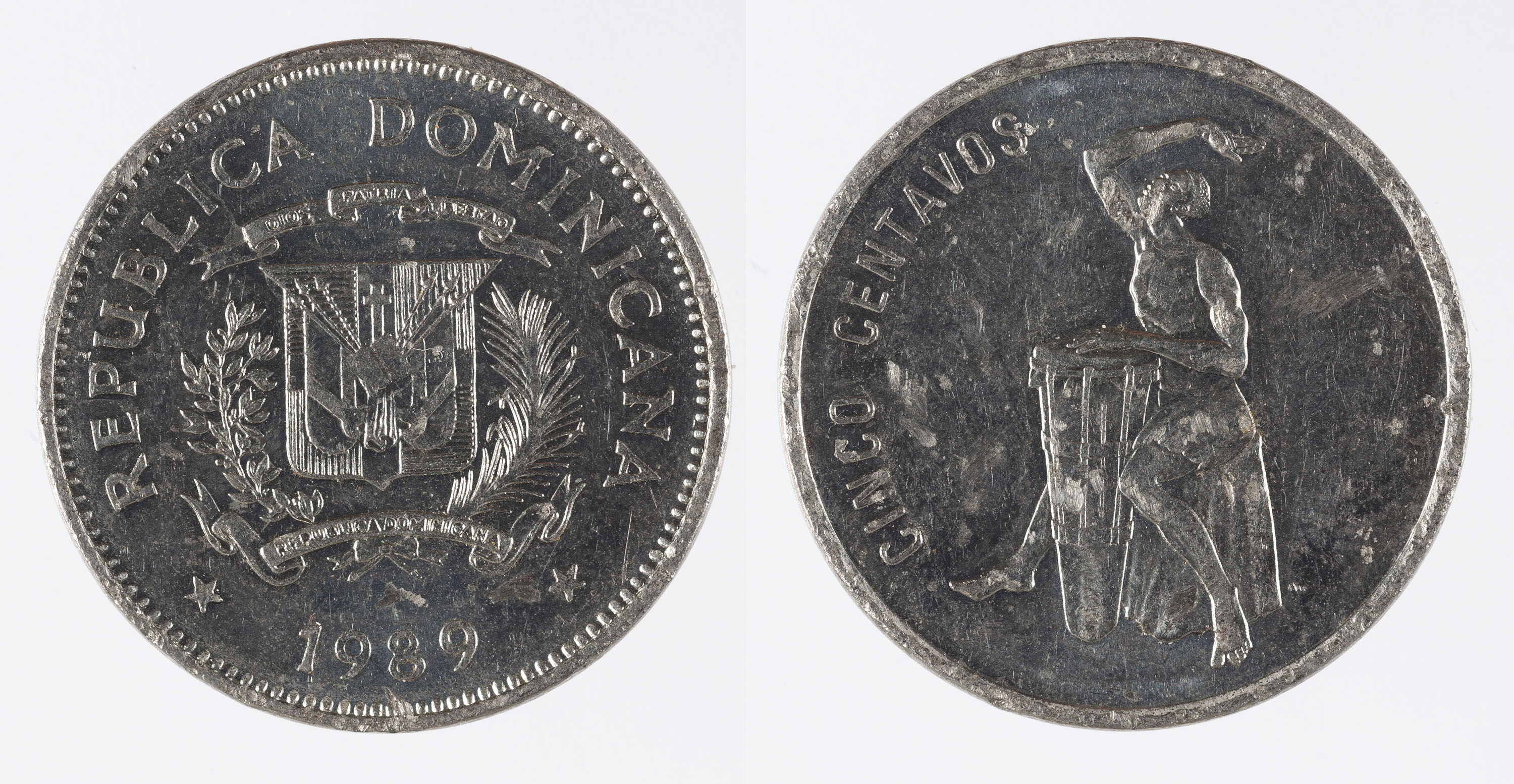 image for: República Dominicana - 5 cèntims - 1989