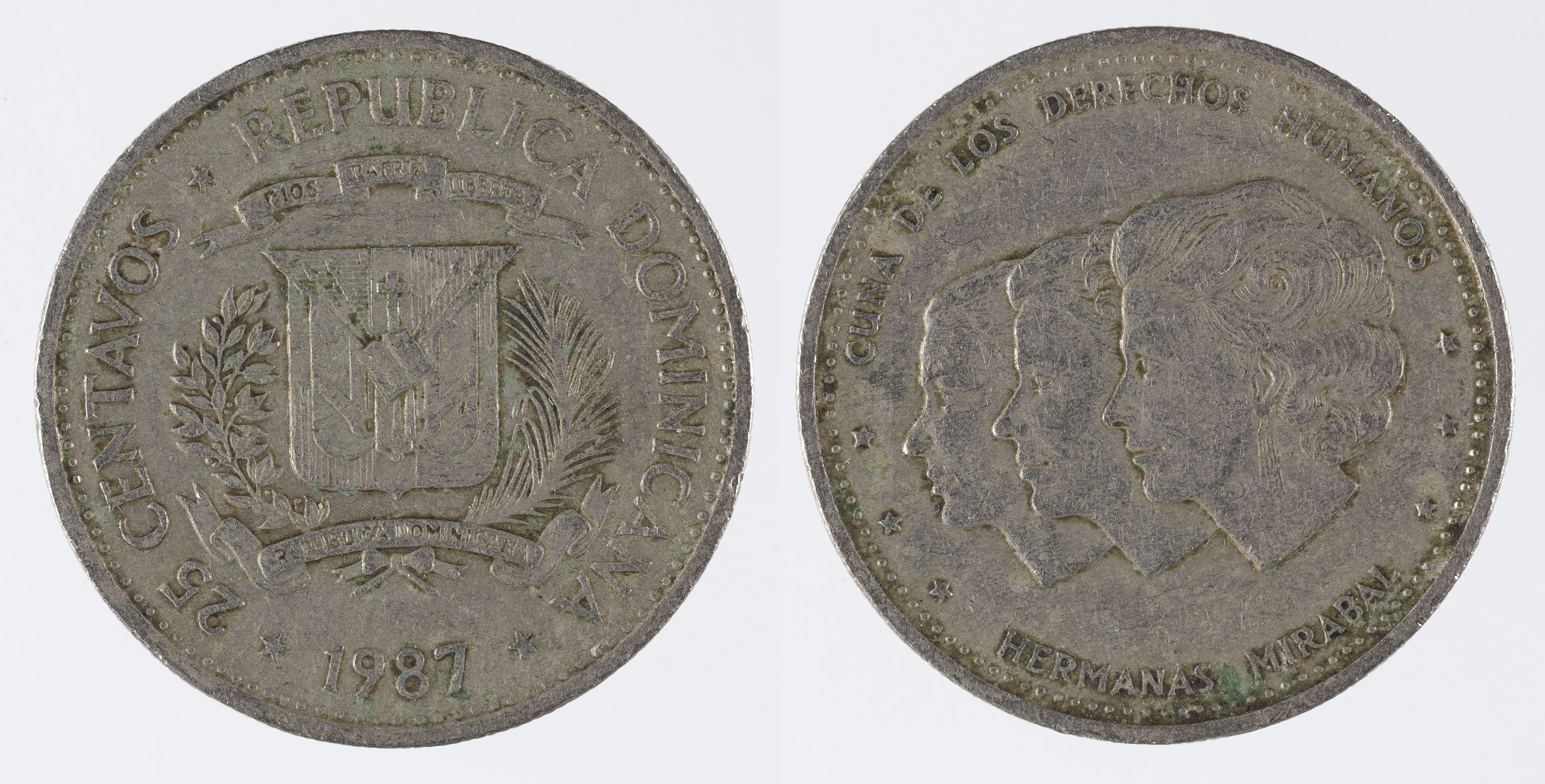 image for: República Dominicana - 25 cèntims - 1987
