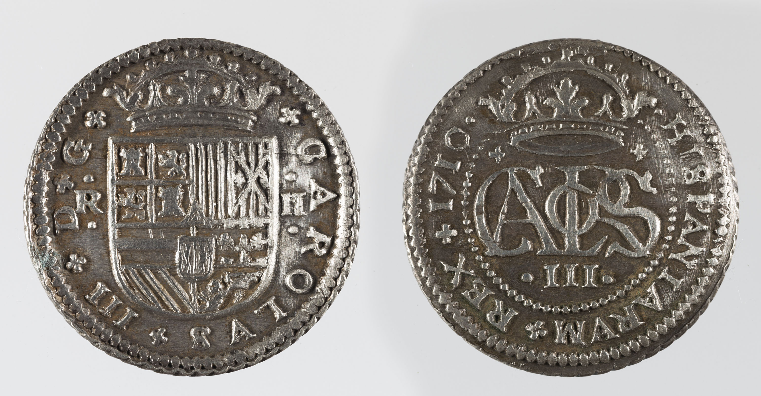 image for: Arxiduc Carles d&#039;Àustria - 2 rals - 1710