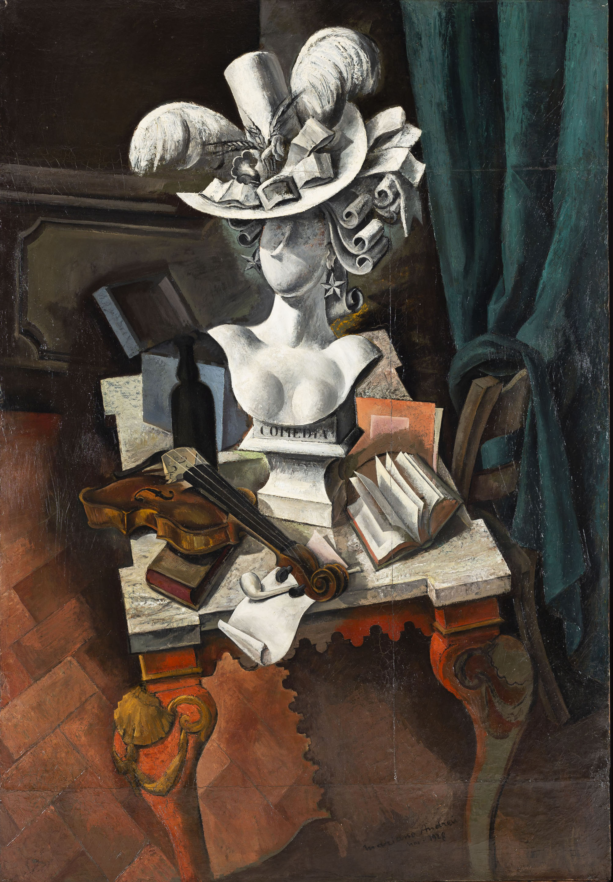 image for: Marià Andreu Estany - La comèdia - 1928