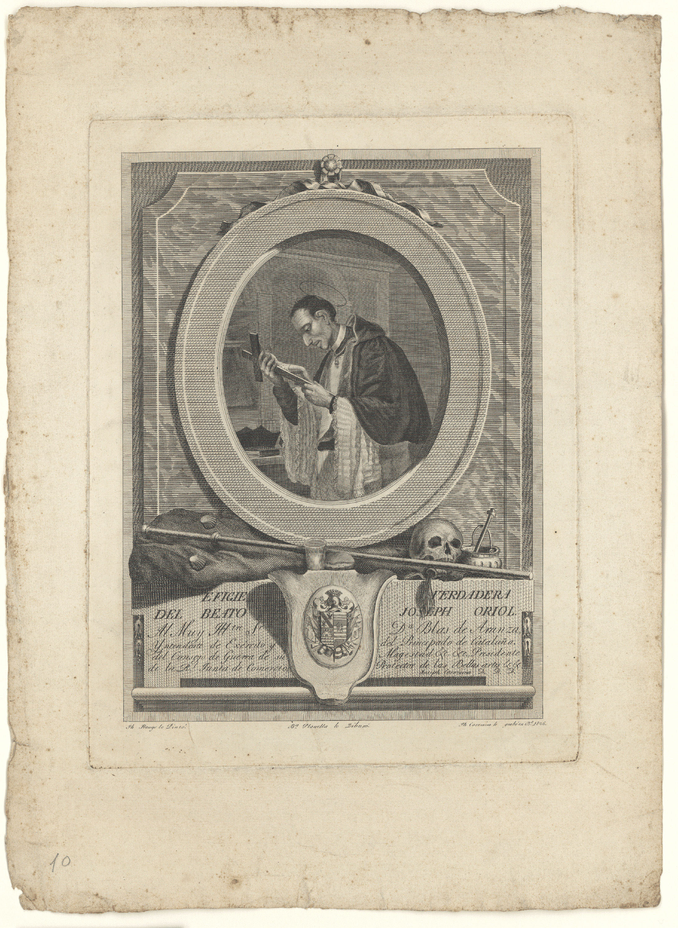 image for: Josep Coromina - Beato Joseph Oriol - 1806