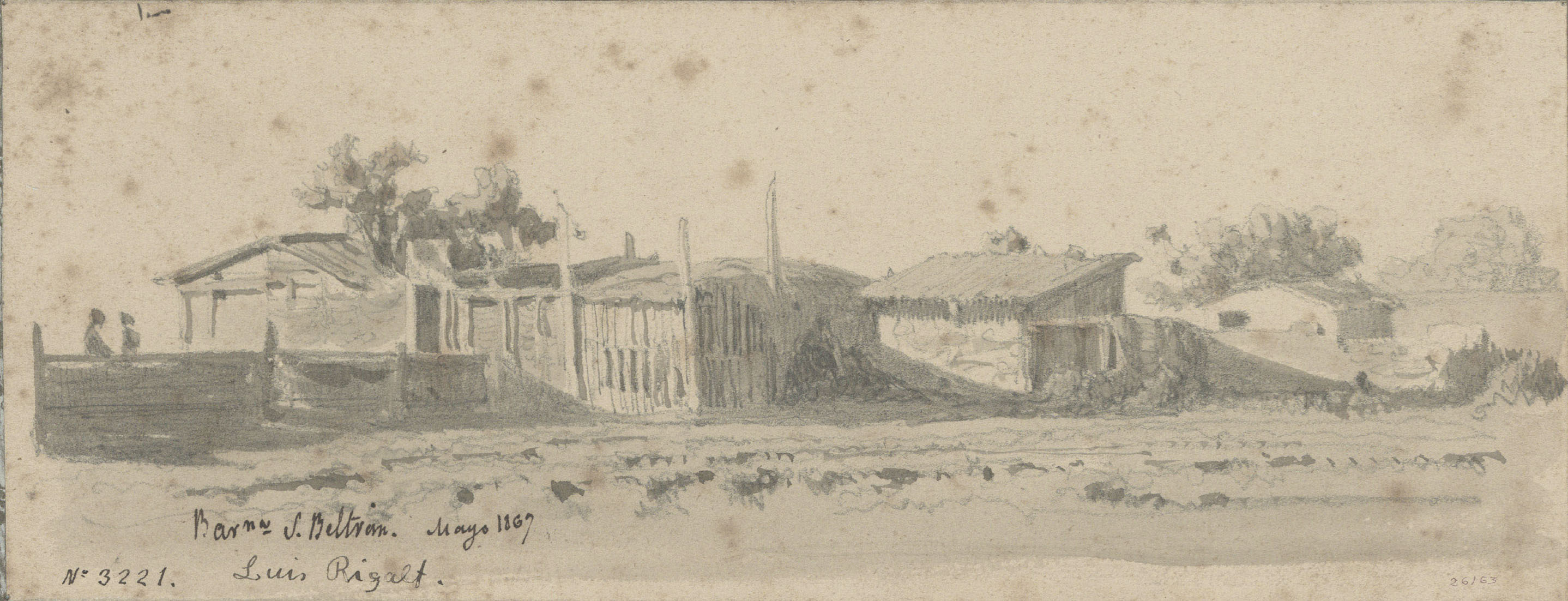 image for: Lluís Rigalt - «Barcelona. San Beltrán» - Maig de 1869