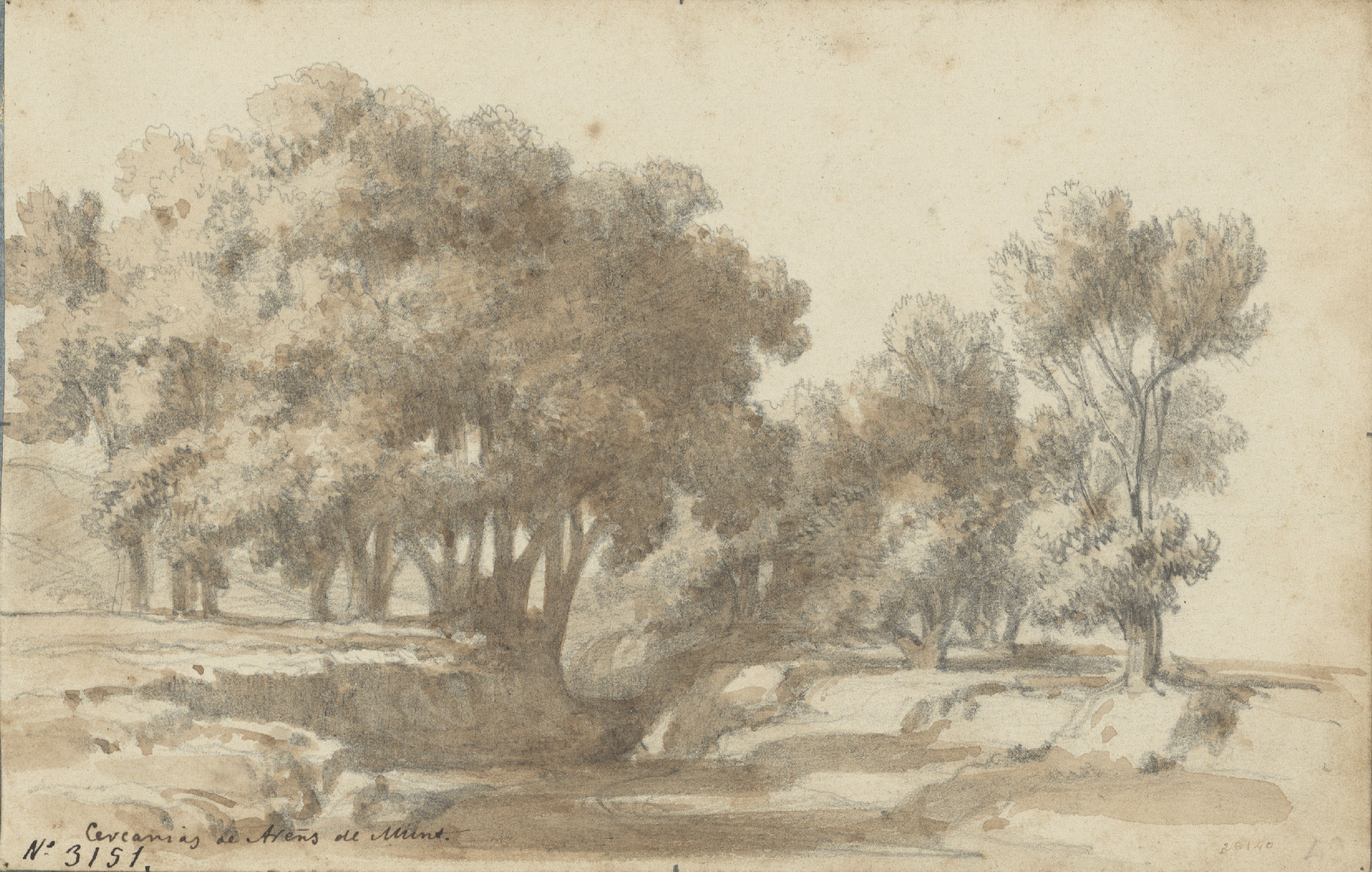 image for: Lluís Rigalt - Cercanías de Areñs de Munt - Cap a 1850-1851
