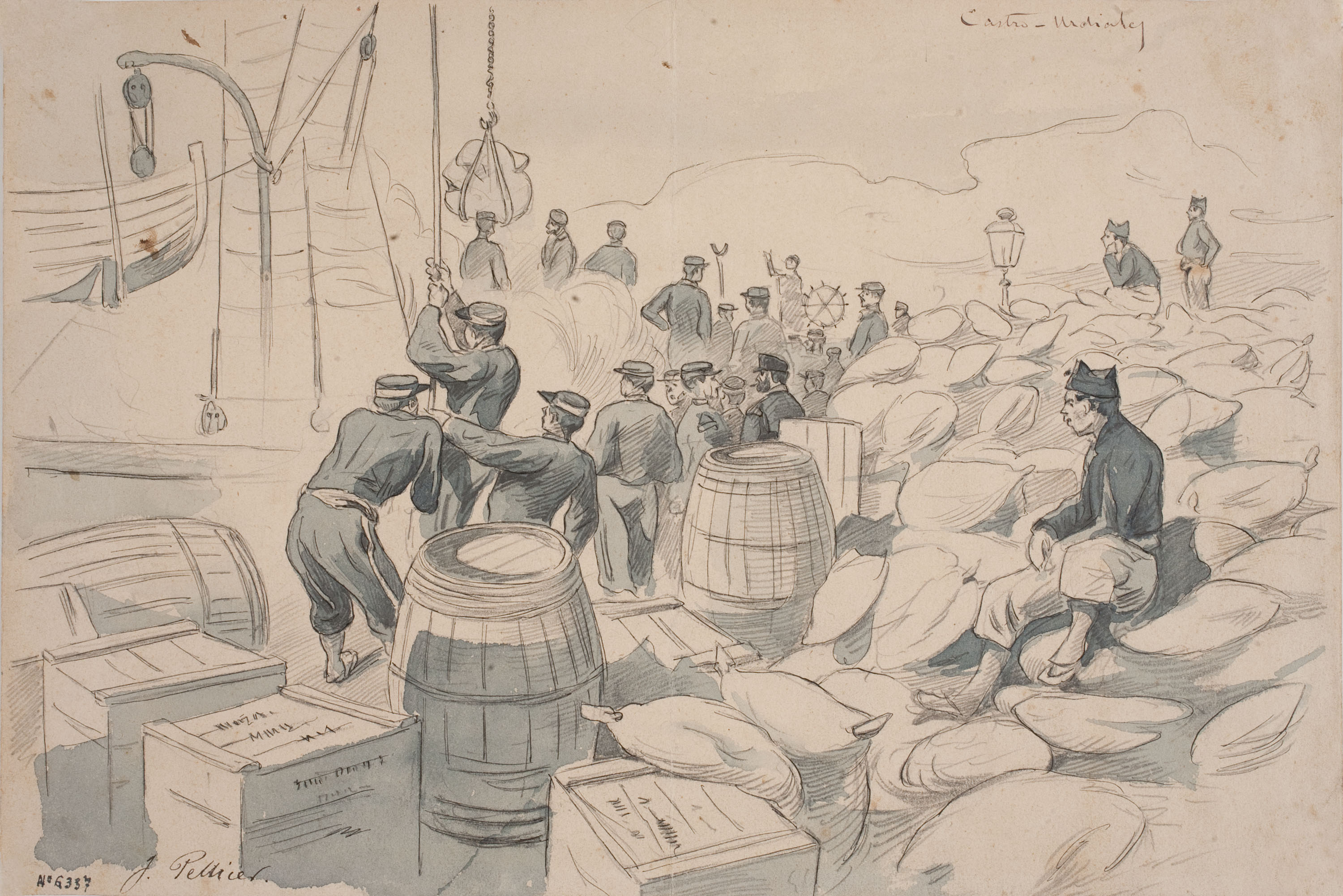 image for: Josep Lluís Pellicer - Castro Urdiales - 1874
