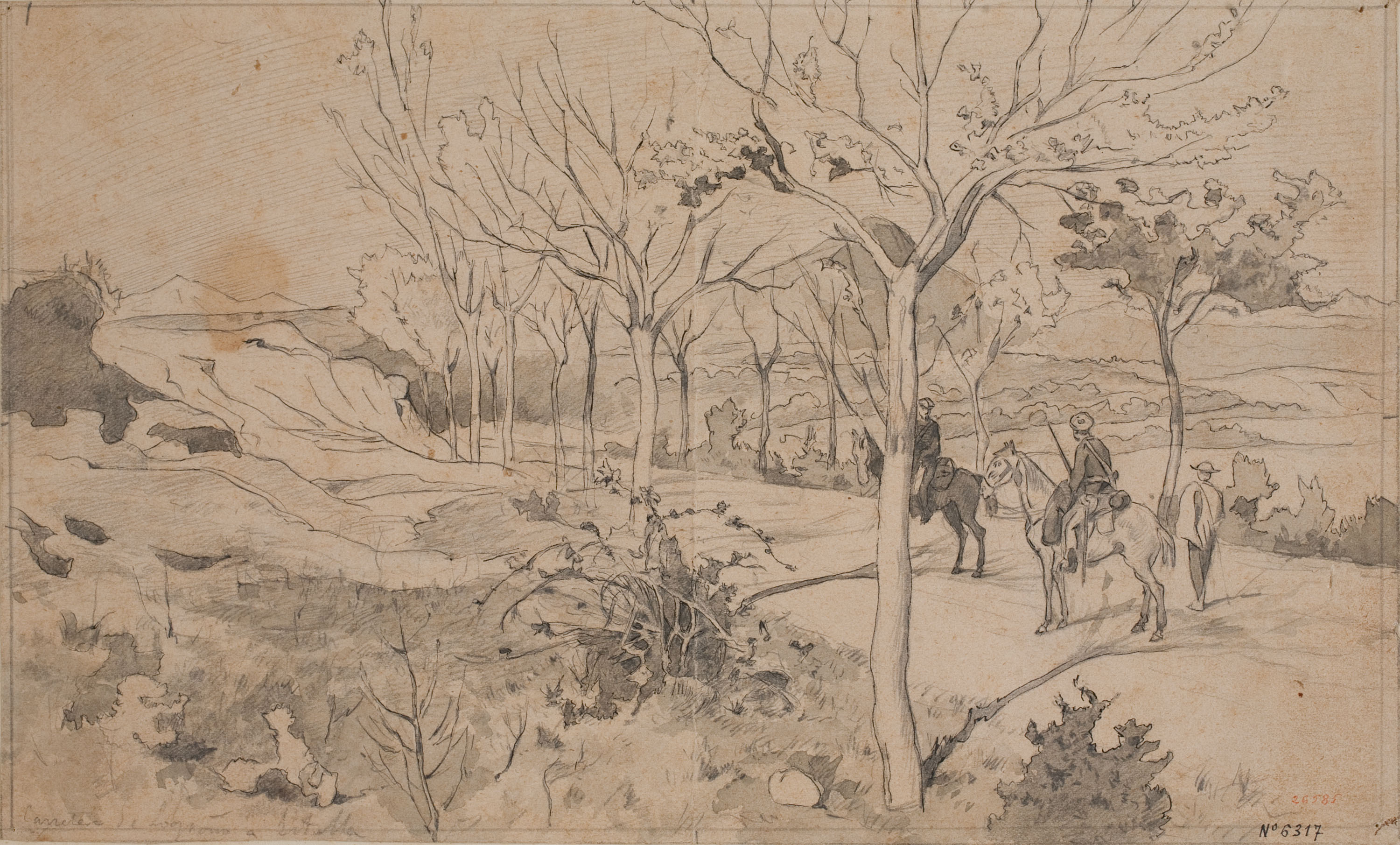 image for: Josep Lluís Pellicer - Carretera de Logroño a Estella - 1875