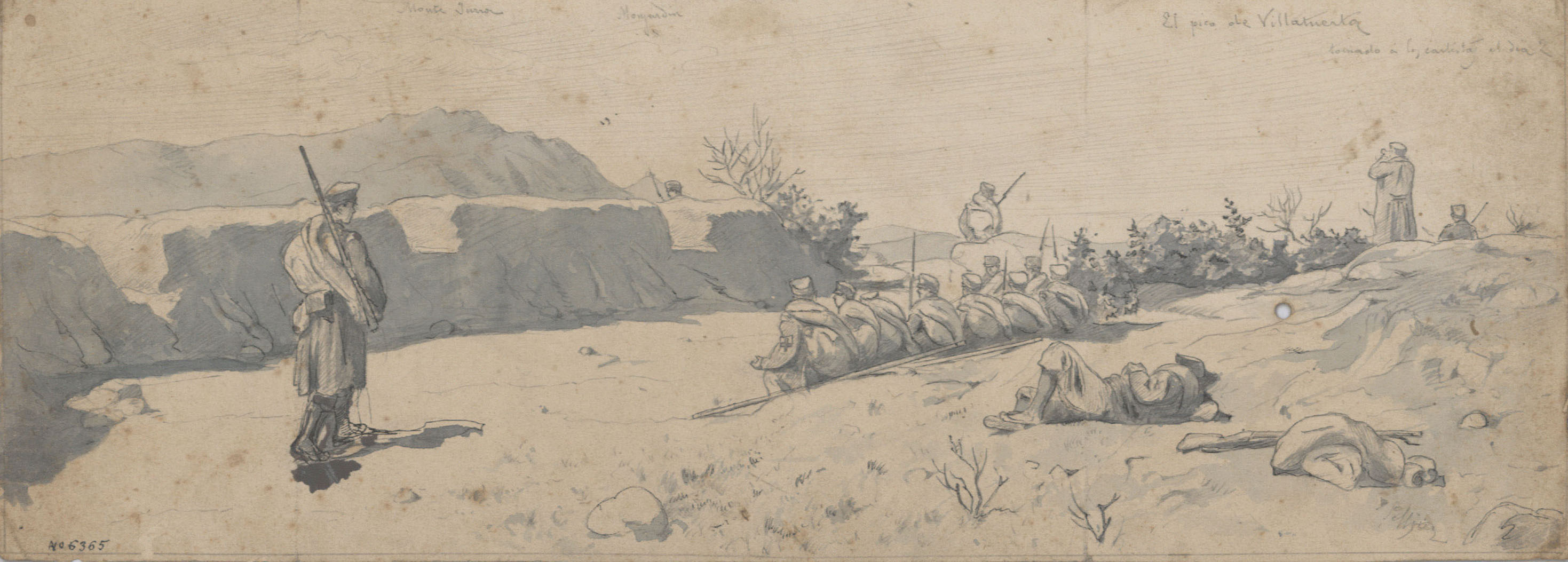 image for: Josep Lluís Pellicer - Cim de Villatuerta - 1875