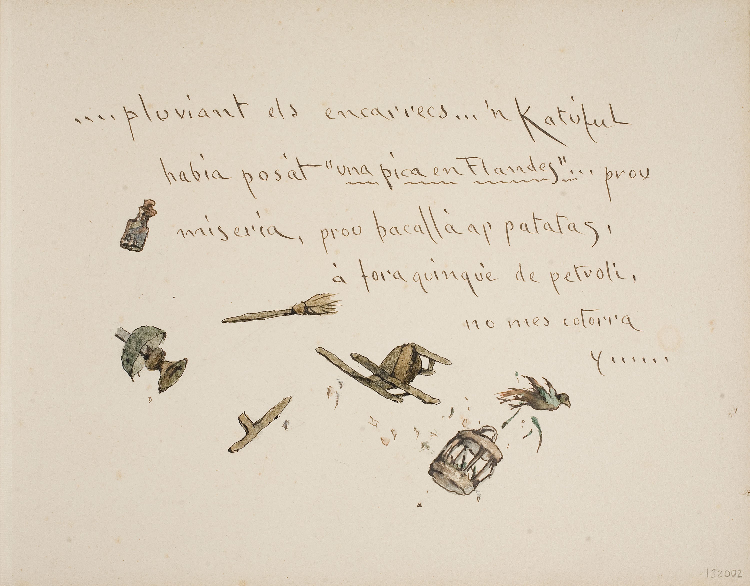 image for: Modest Urgell - ...Pluviant els encarrecs... - 1918