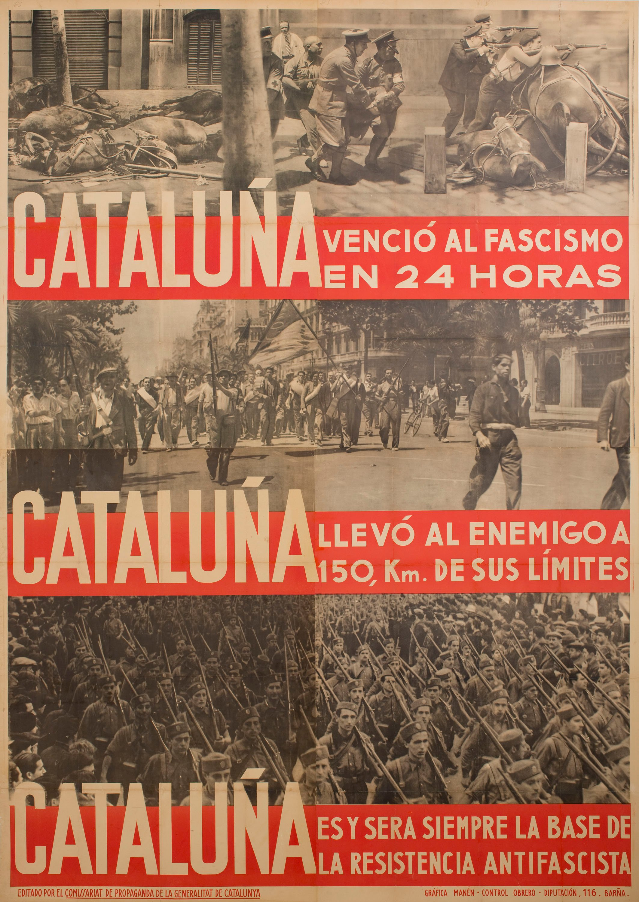 image for: Anònim - Cataluña venció al fascismo en 24 horas - 1936