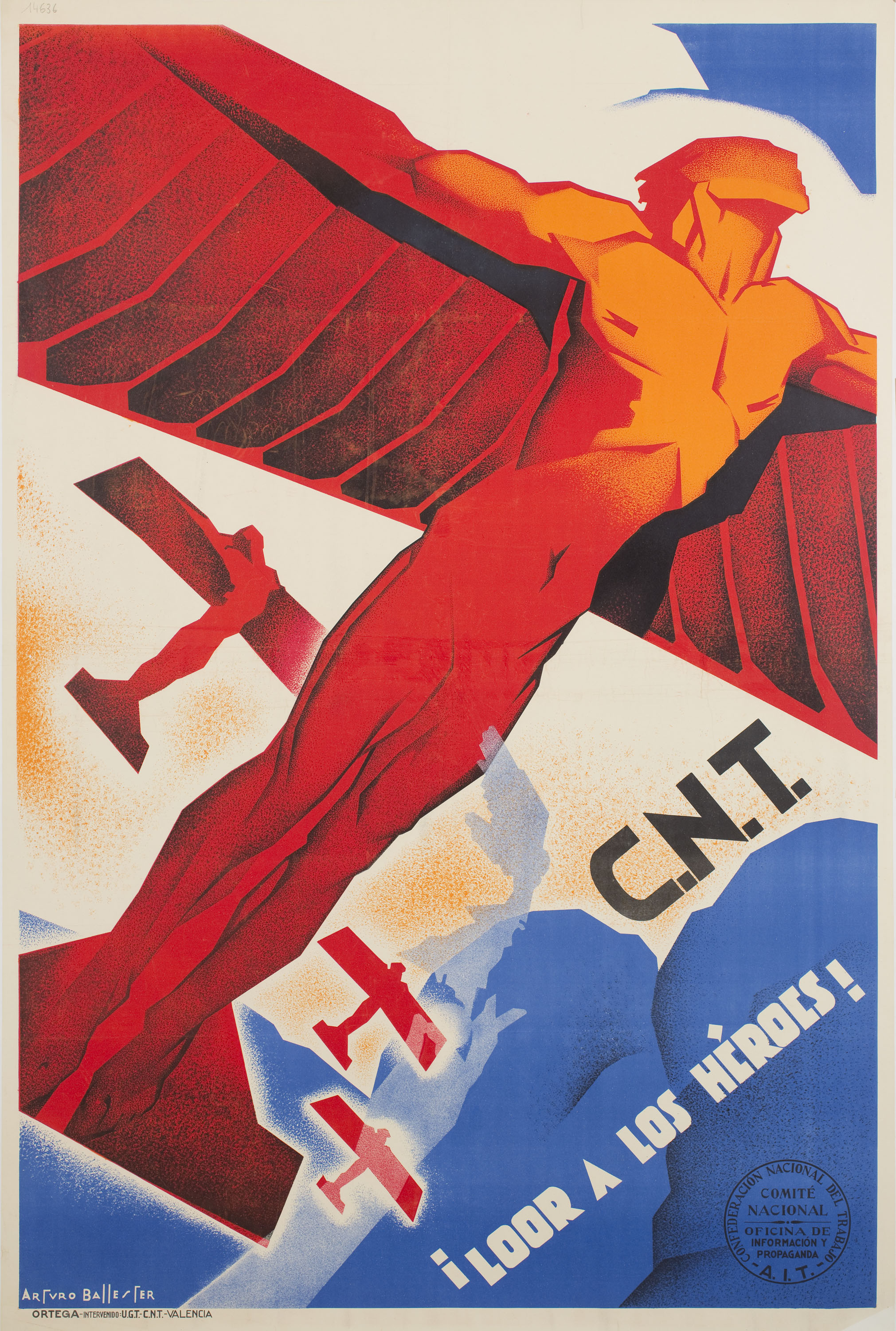 image for: Arturo Ballester - ¡Loor a los héroes! - 1937