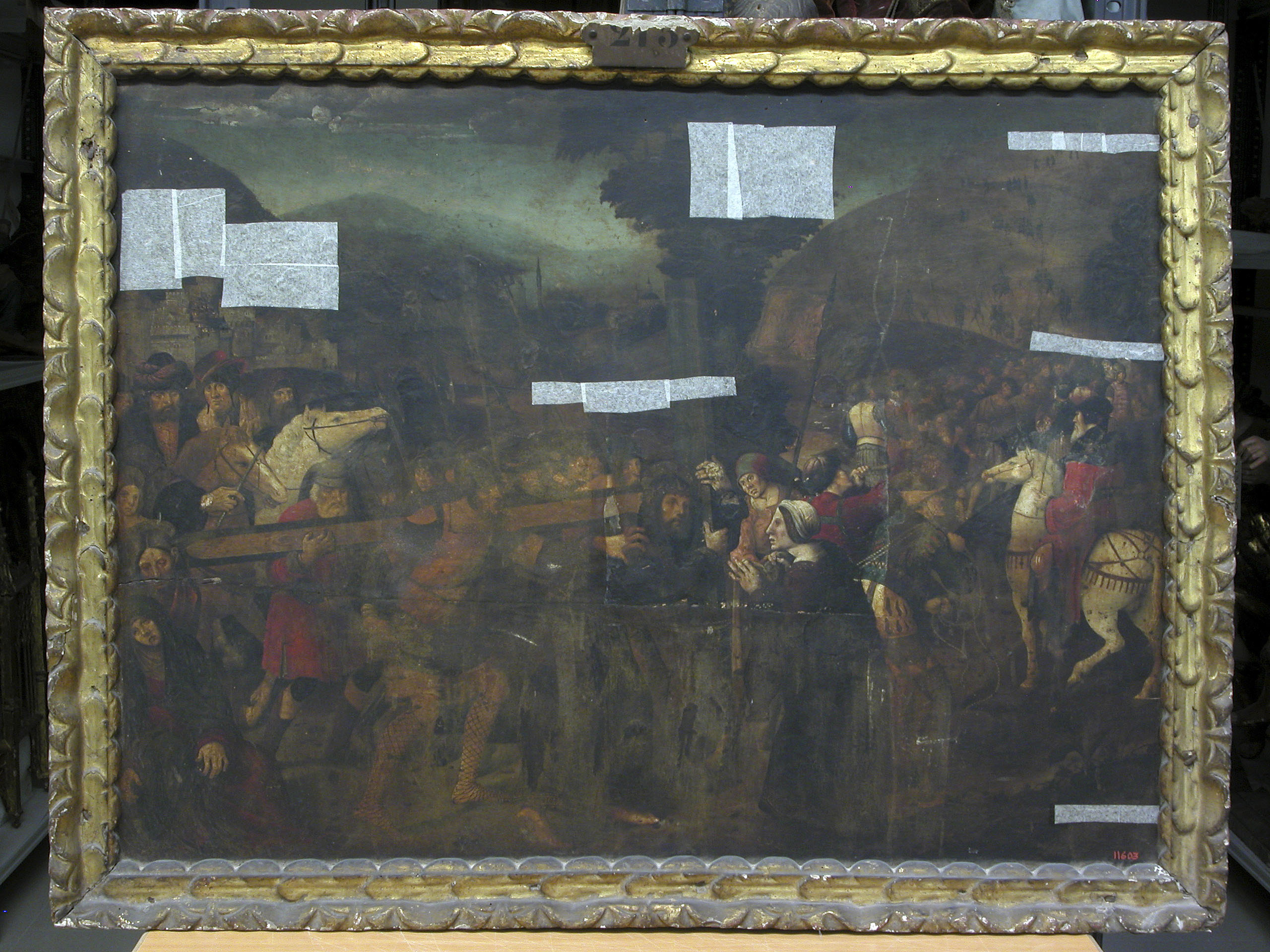 image for: Anònim. Alemanya - Crist camí del Calvari - Primera meitat del segle XVI
