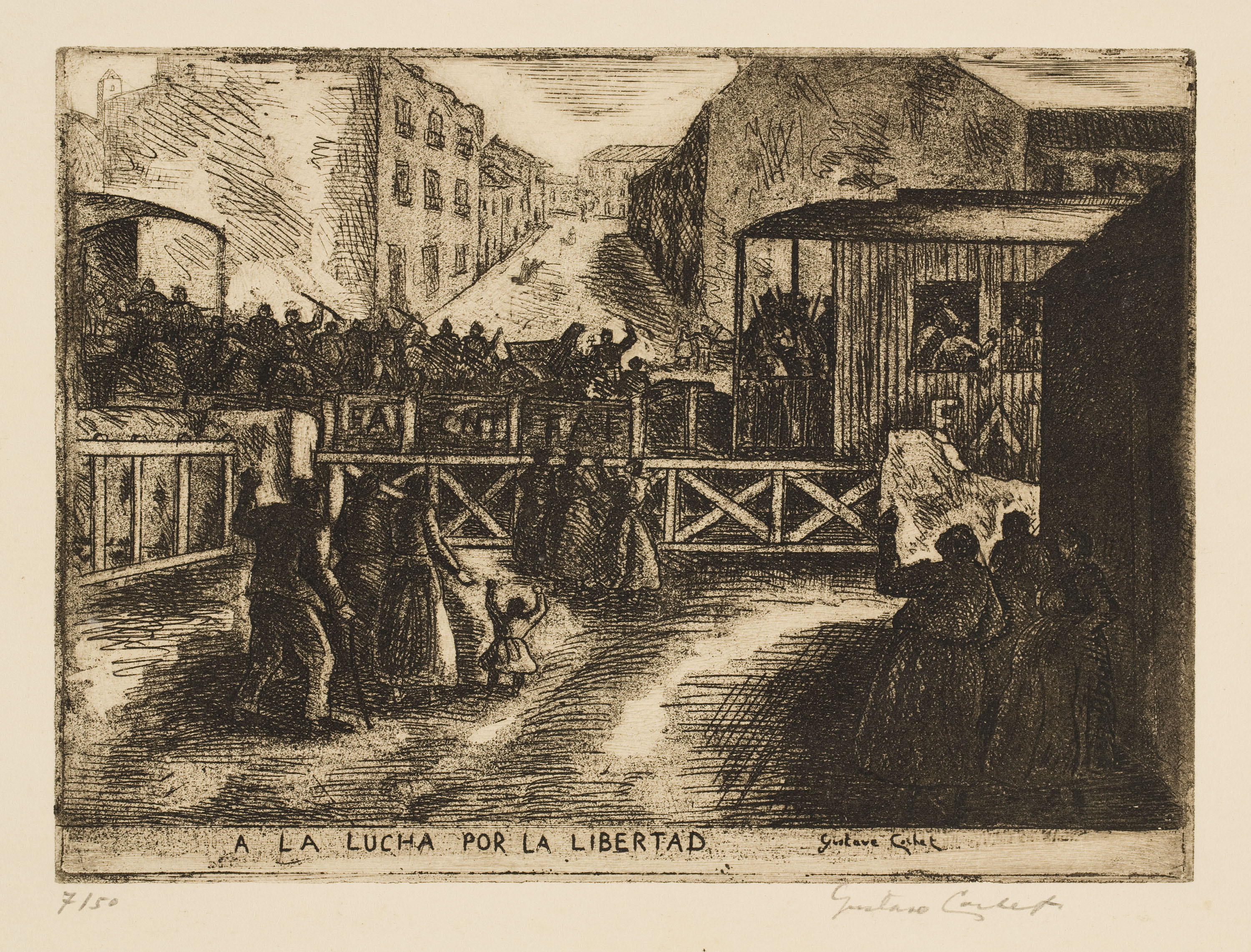 image for: Gustavo Cochet - «A la lucha por la libertad» - 1936-1938