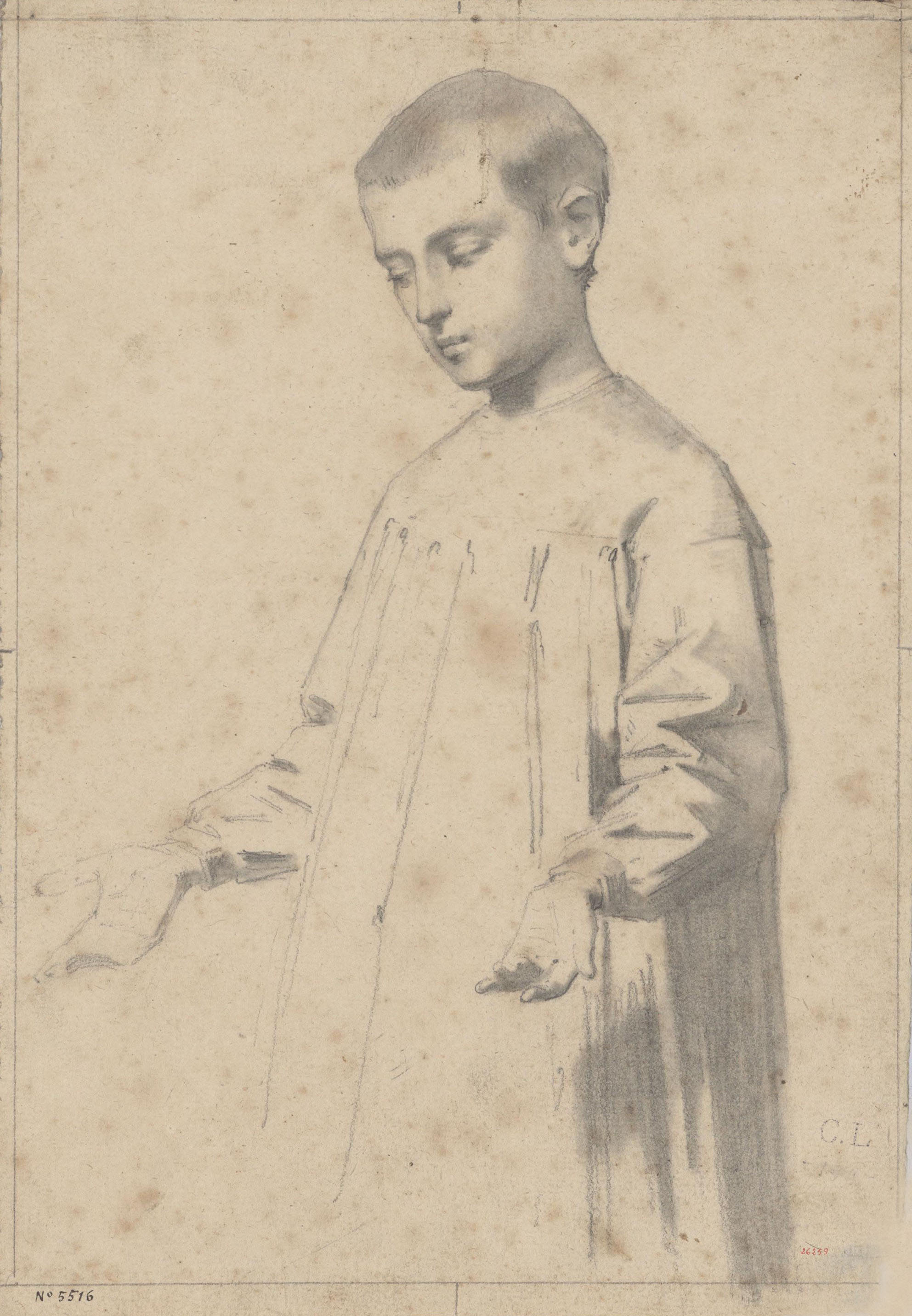 image for: Claudi Lorenzale - Escolà - Cap a 1850-1870