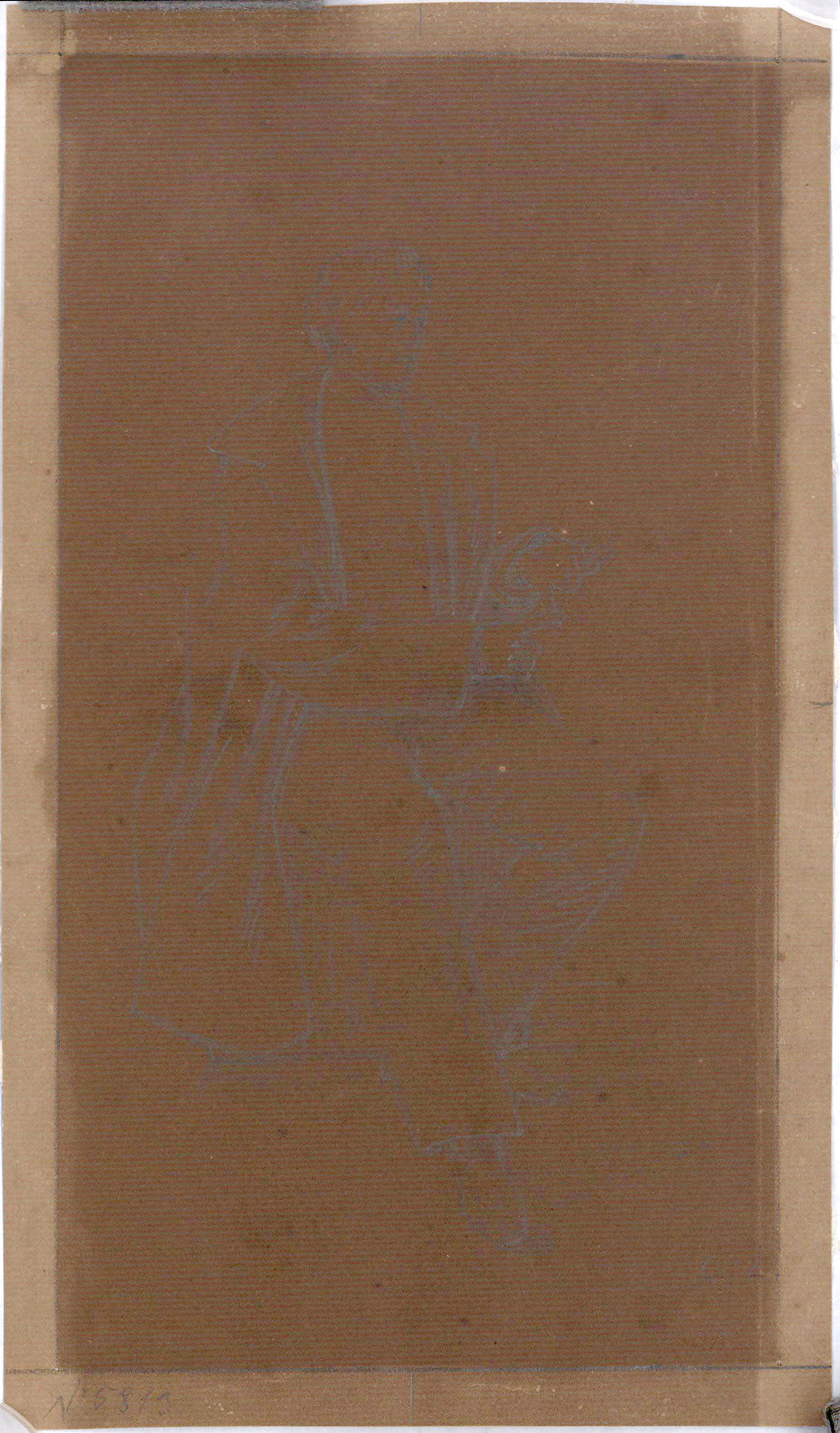 image for: Claudi Lorenzale - Home assegut comptant amb els dits - Cap a 1860-1880