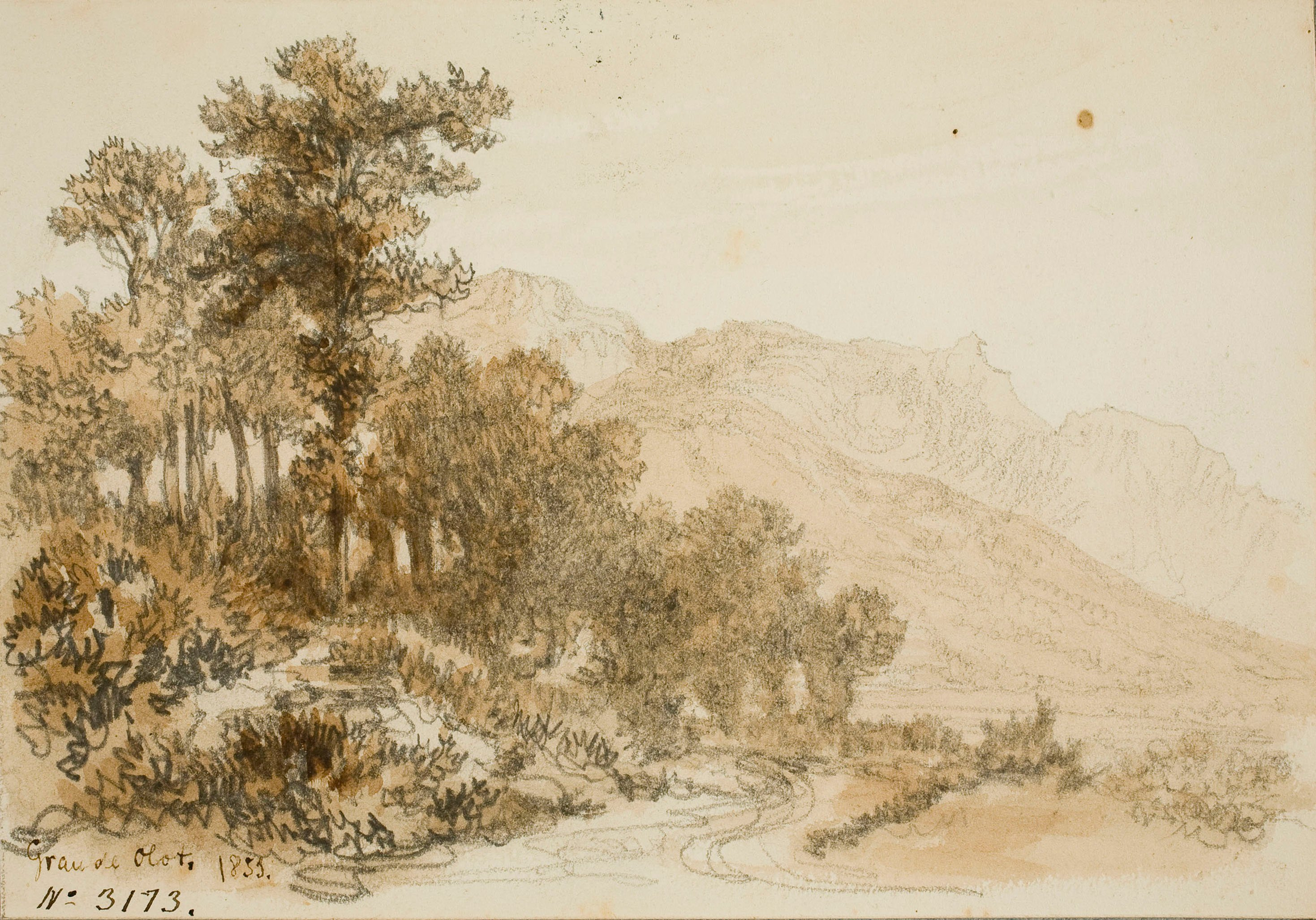 image for: Lluís Rigalt - Grau de Olot - 1855