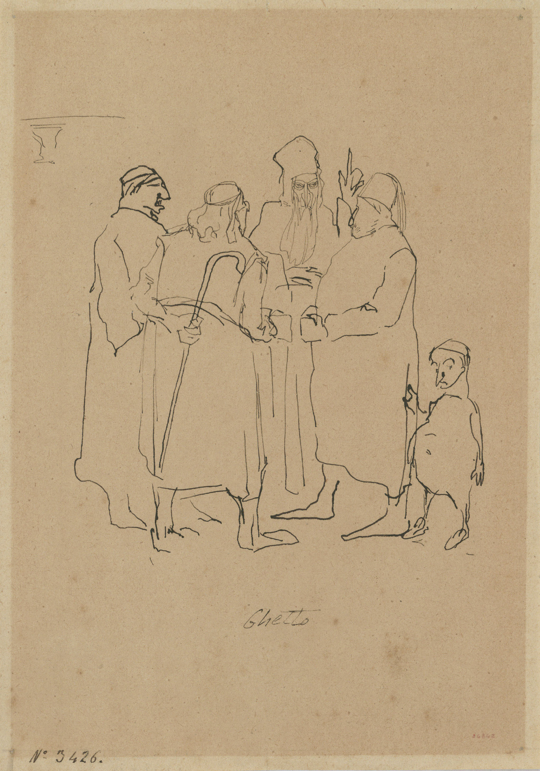 image for: Eugeni d&#039;Ors - Guetto - Cap a 1910