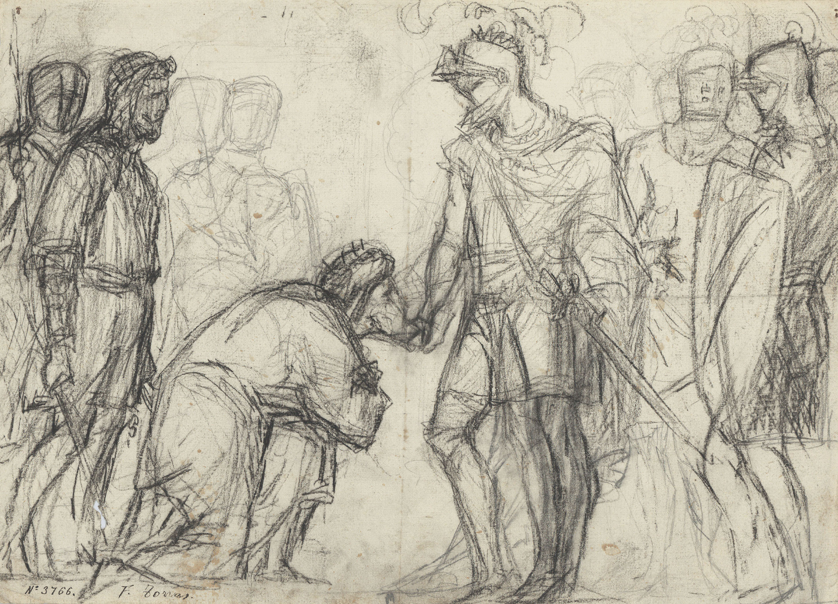 image for: Francesc Torras - La conquesta de Mallorca pel rei Jaume I - Cap a 1859
