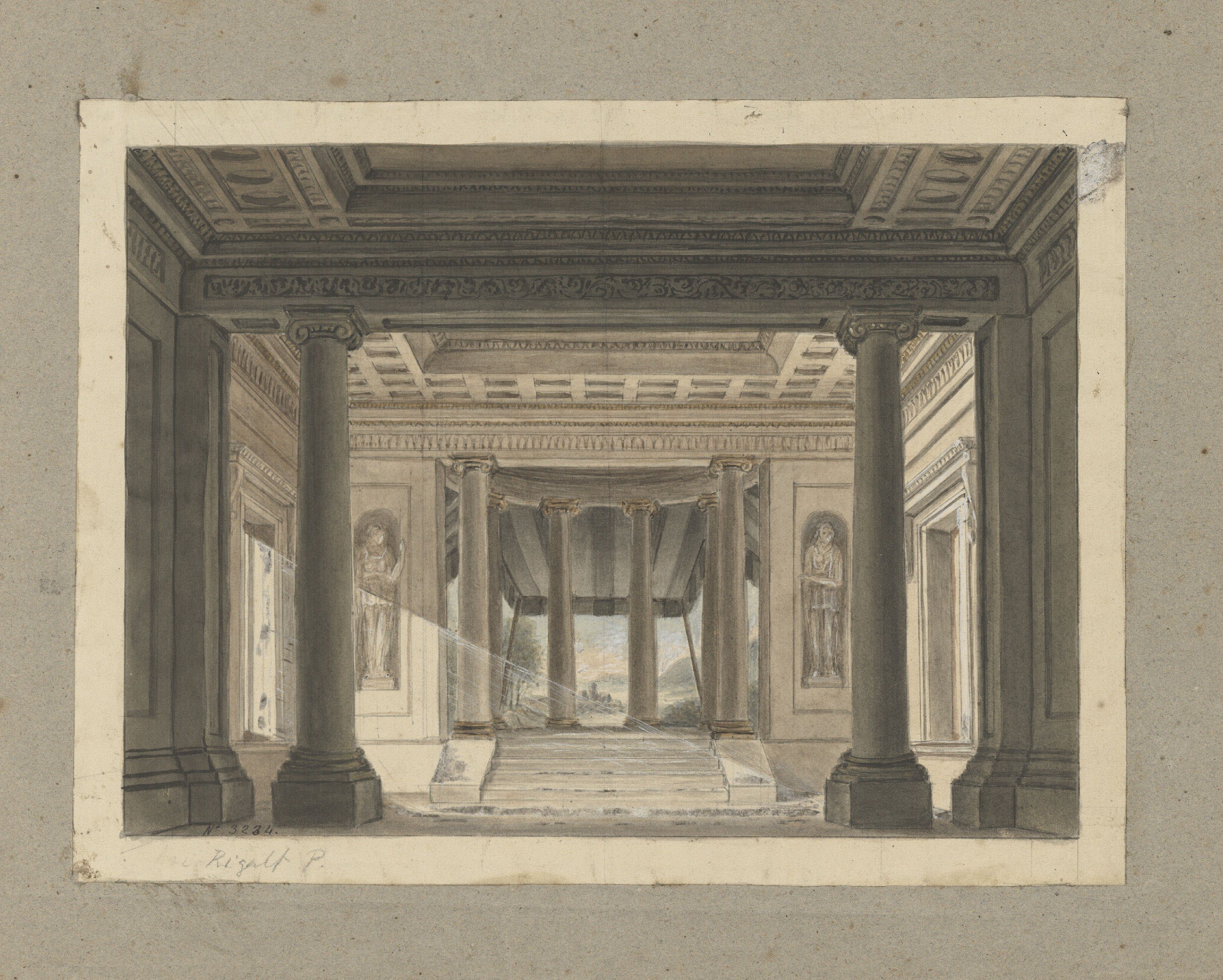 image for: Pau Rigalt - Interior (escenografia) - Cap a 1820-1830