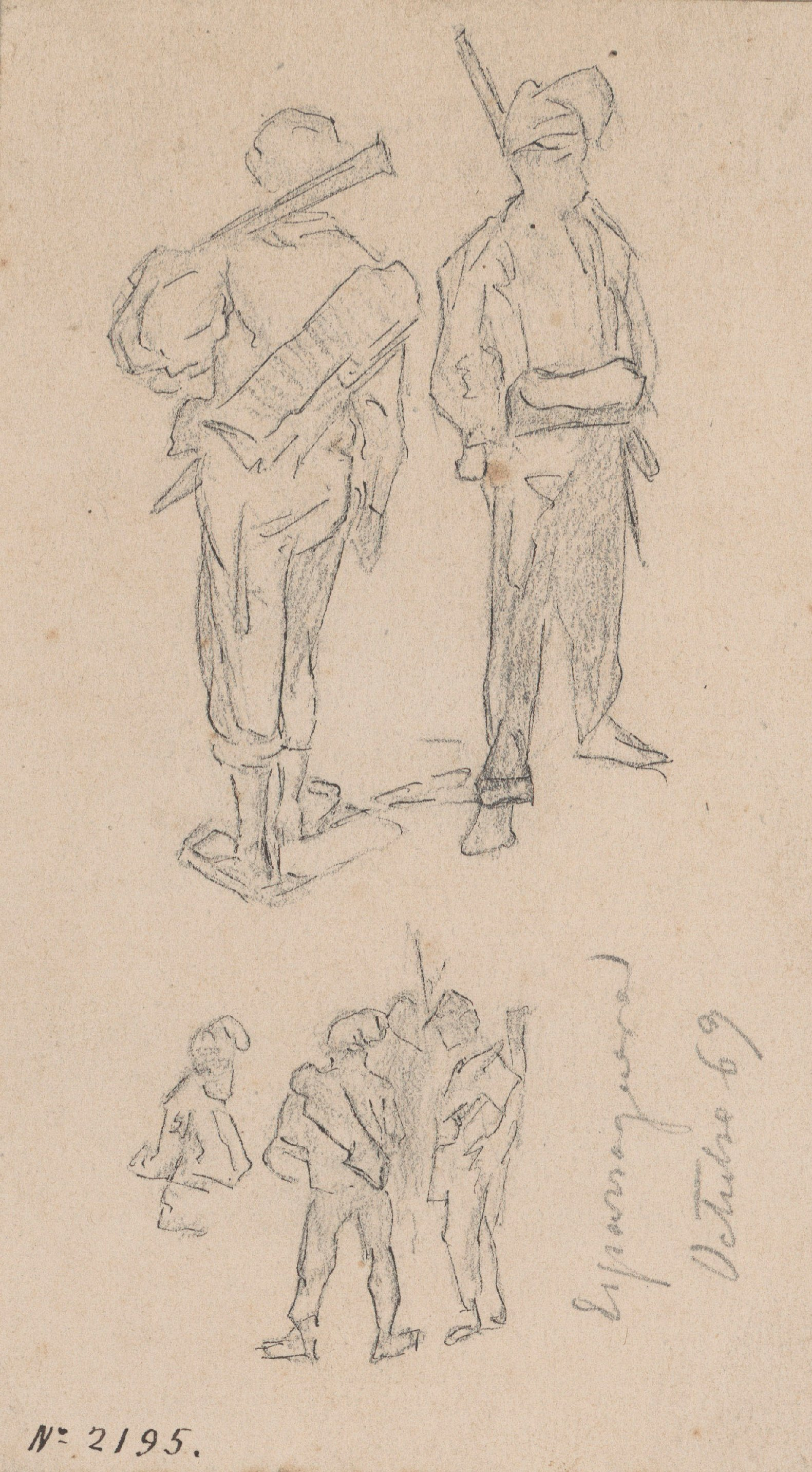 image for: Josep Lluís Pellicer - Miquelets d&#039;Esparreguera - 1869