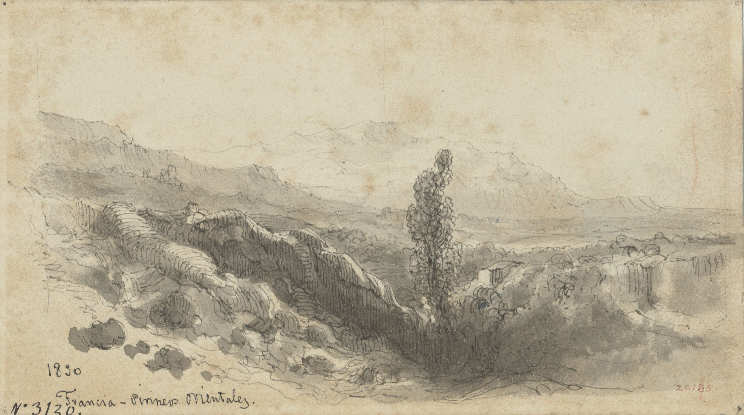 image for: Lluís Rigalt - Francia. Pirineos Orientales - 1850