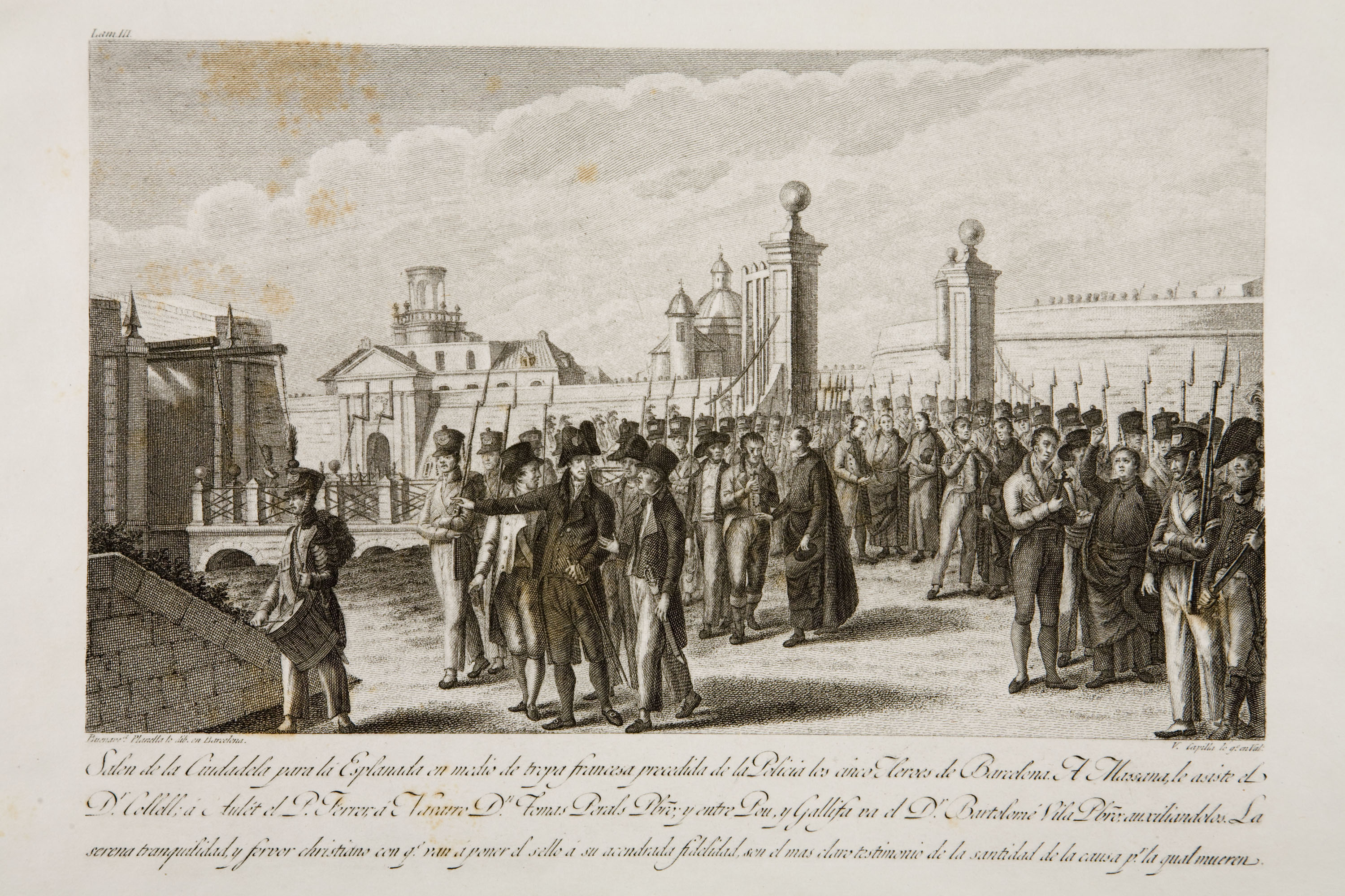 image for: Vicent Capilla - Il·lustració: «Salen de la Ciudadela ...» - [no-dating]