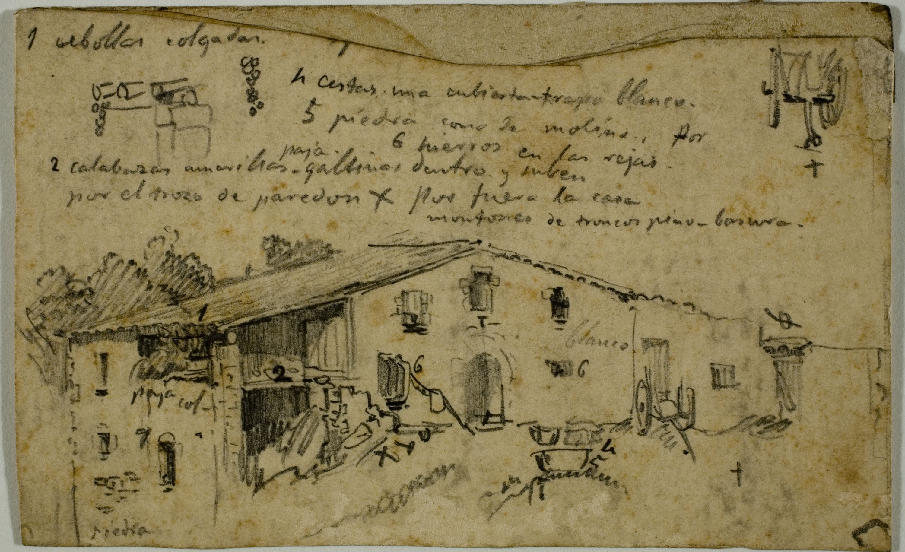 image for: Ramon Martí i Alsina - Masia - Cap a 1850-1855