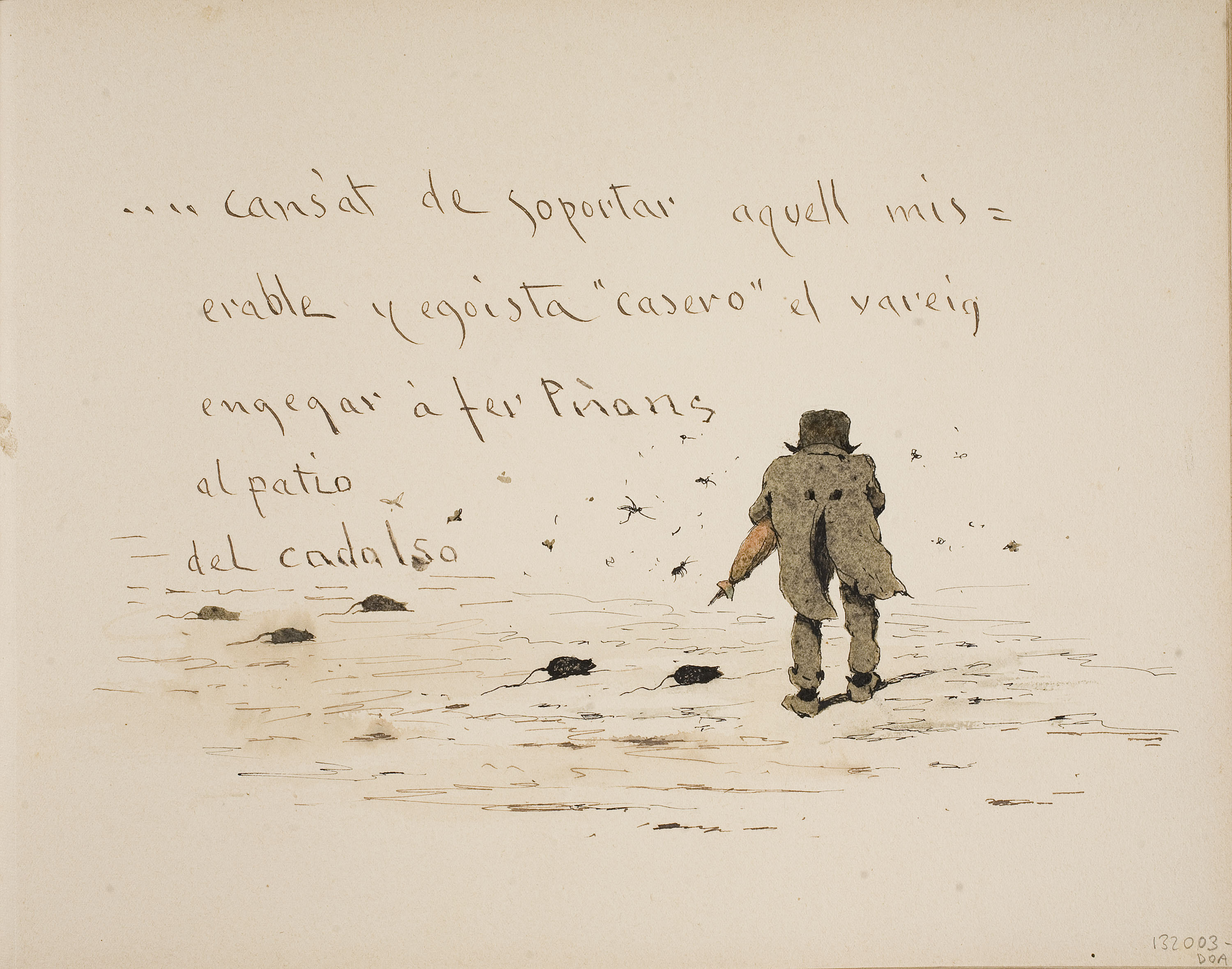 image for: Modest Urgell - El «casero» (anvers) / El «casero» (revers) - 1918