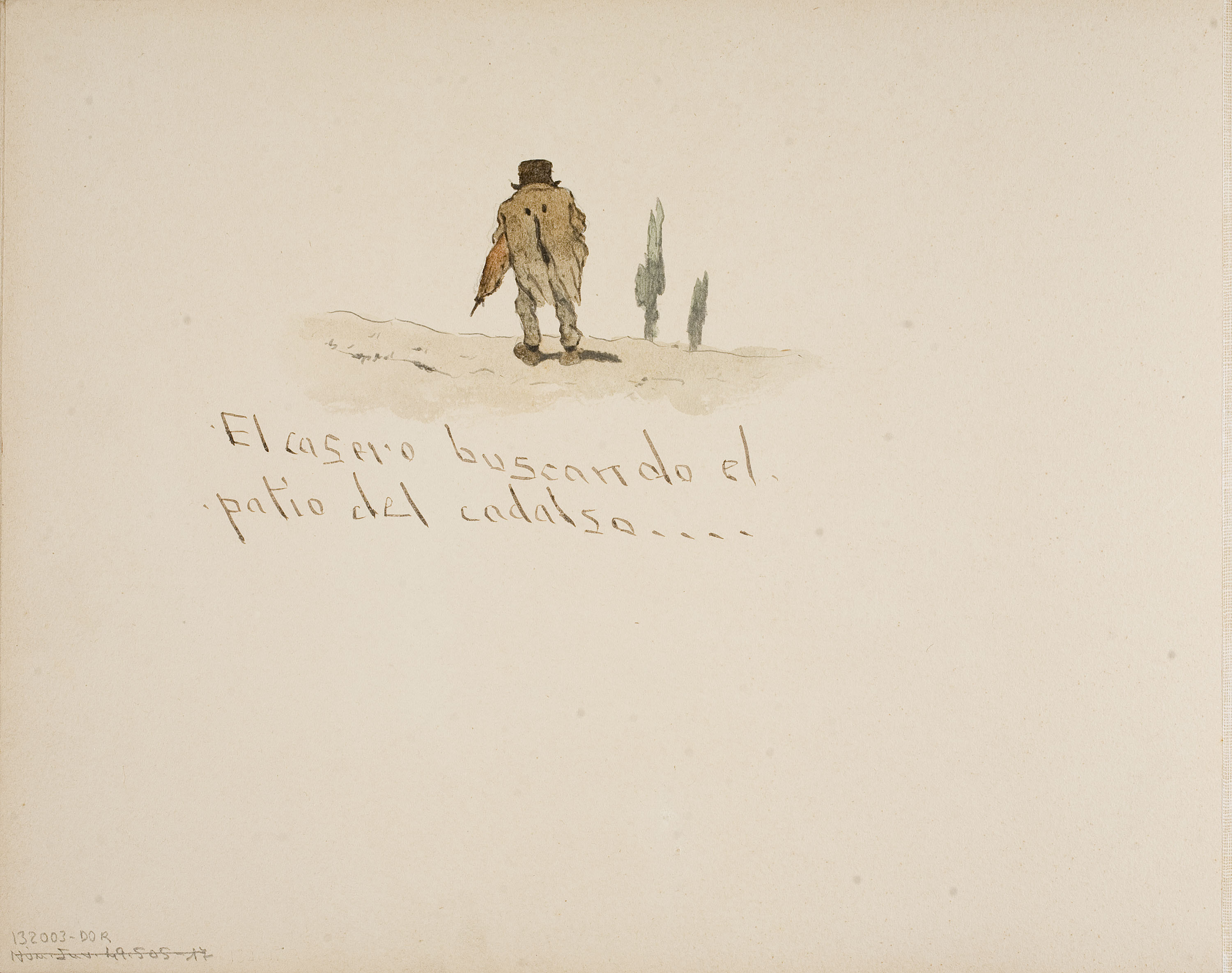 image for: Modest Urgell - El «casero» (anvers) / El «casero» (revers) - 1918 [1]