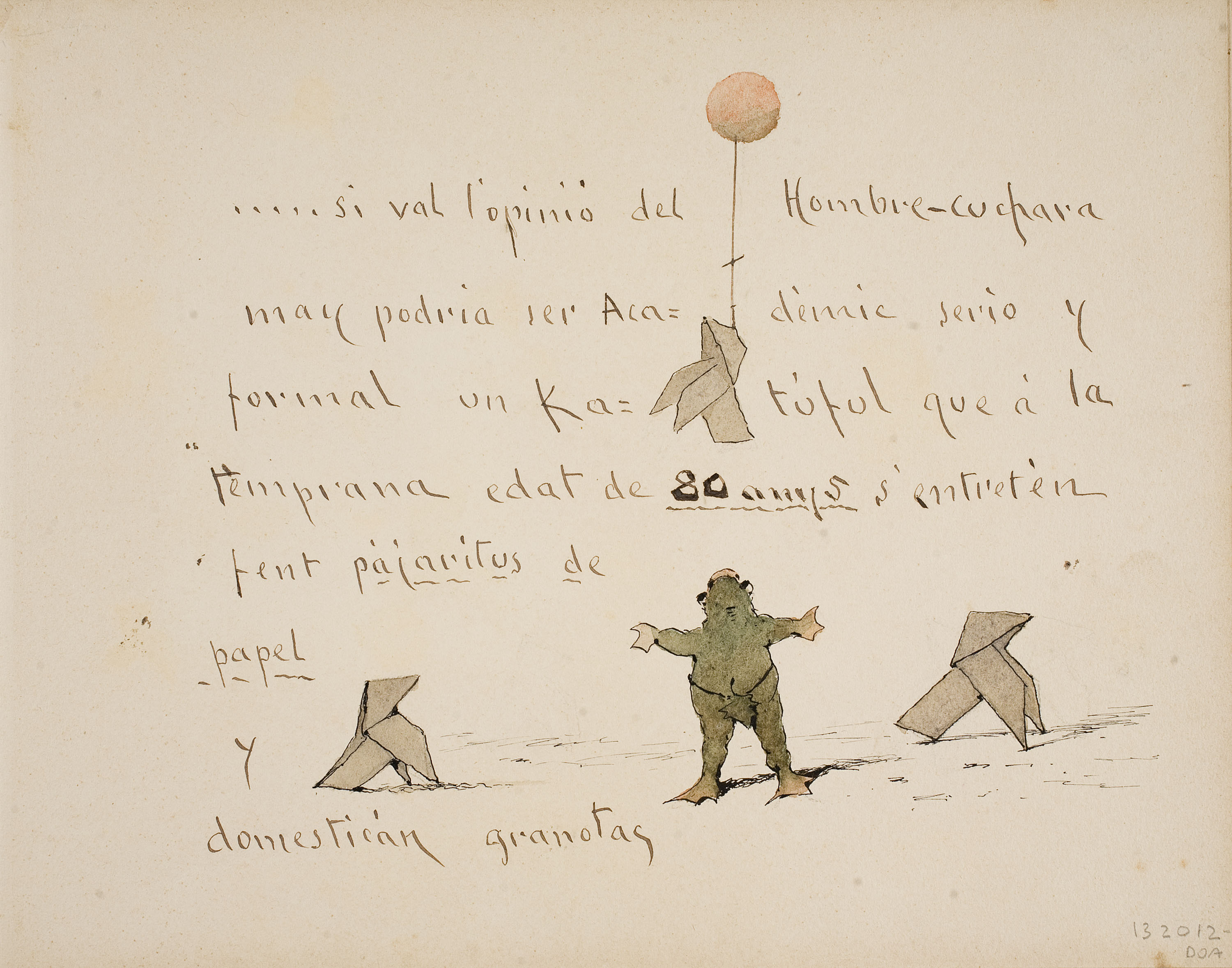 image for: Modest Urgell - May podria ser Acadèmic serio y formal un Katúful (anvers) / !!! Senmana Tragica¡¡¡ (revers) - 1918