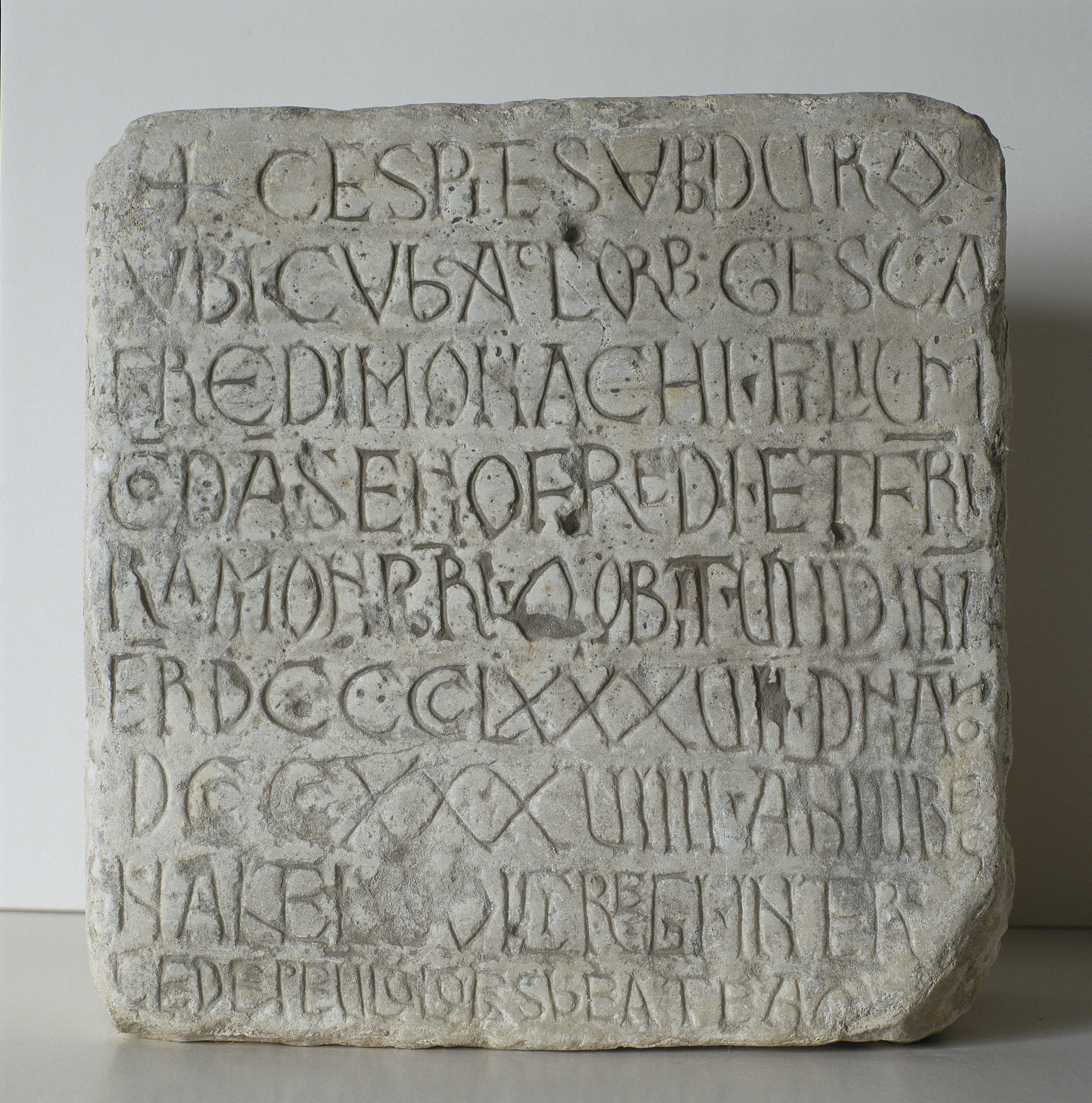 image for: Anònim - Làpida de Gescafred - Segle X