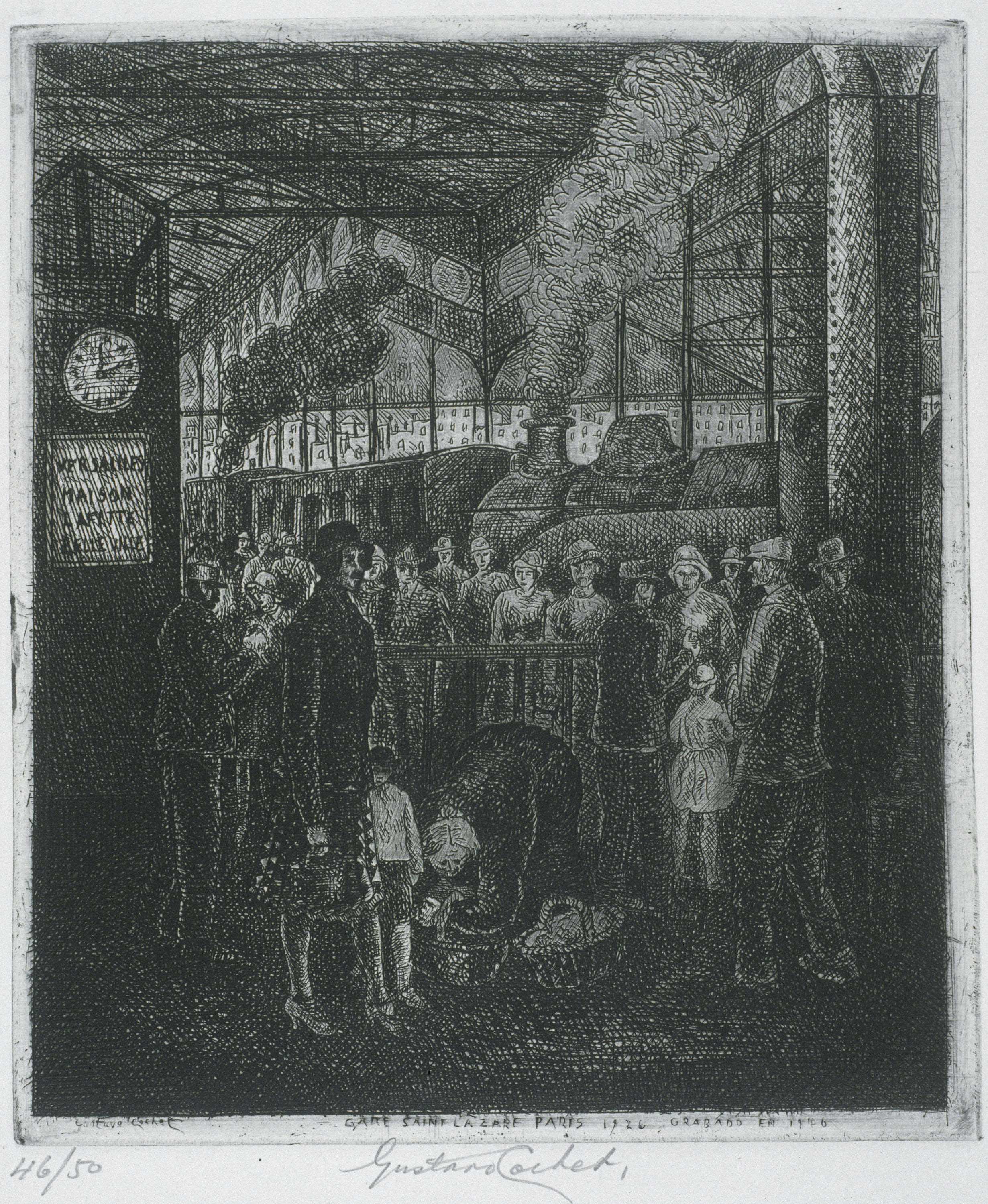 image for: Gustavo Cochet - Gare Saint-Lazare (París) - 1926-1940