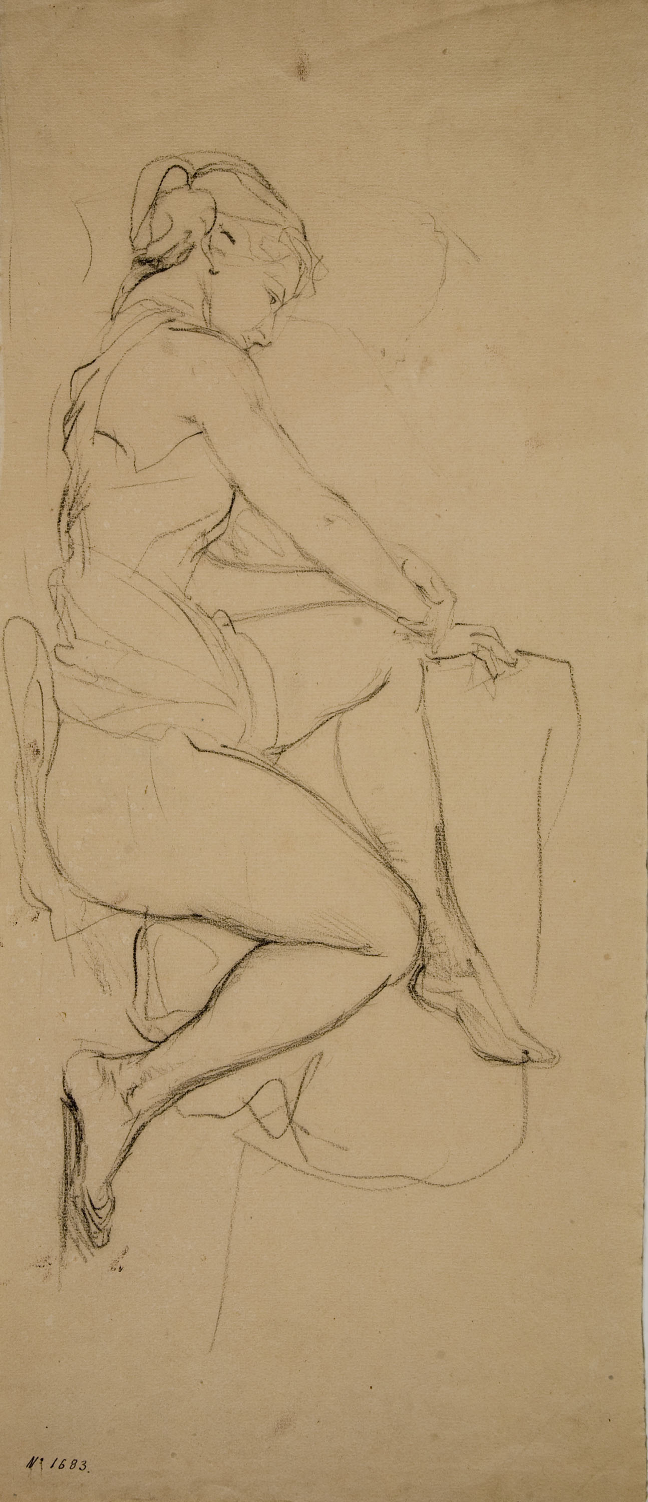 image for: Ramon Martí i Alsina - Nu de dona - Cap a 1865-1870