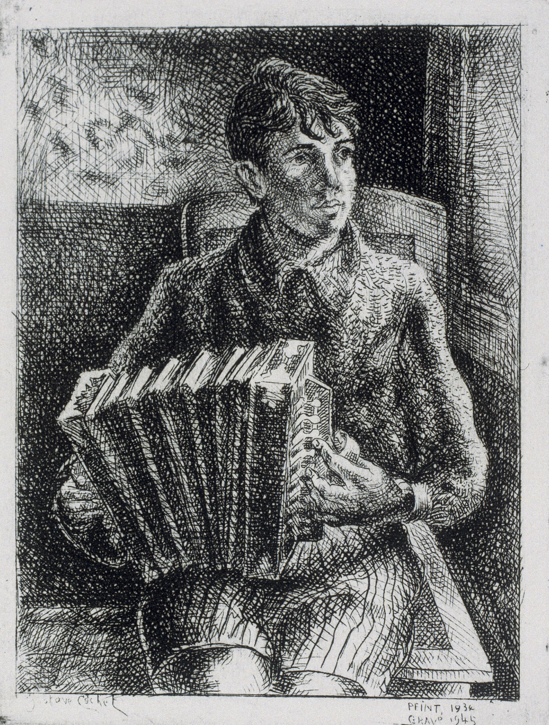 image for: Gustavo Cochet - Noi tocant l&#039;acordió - 1934-1945