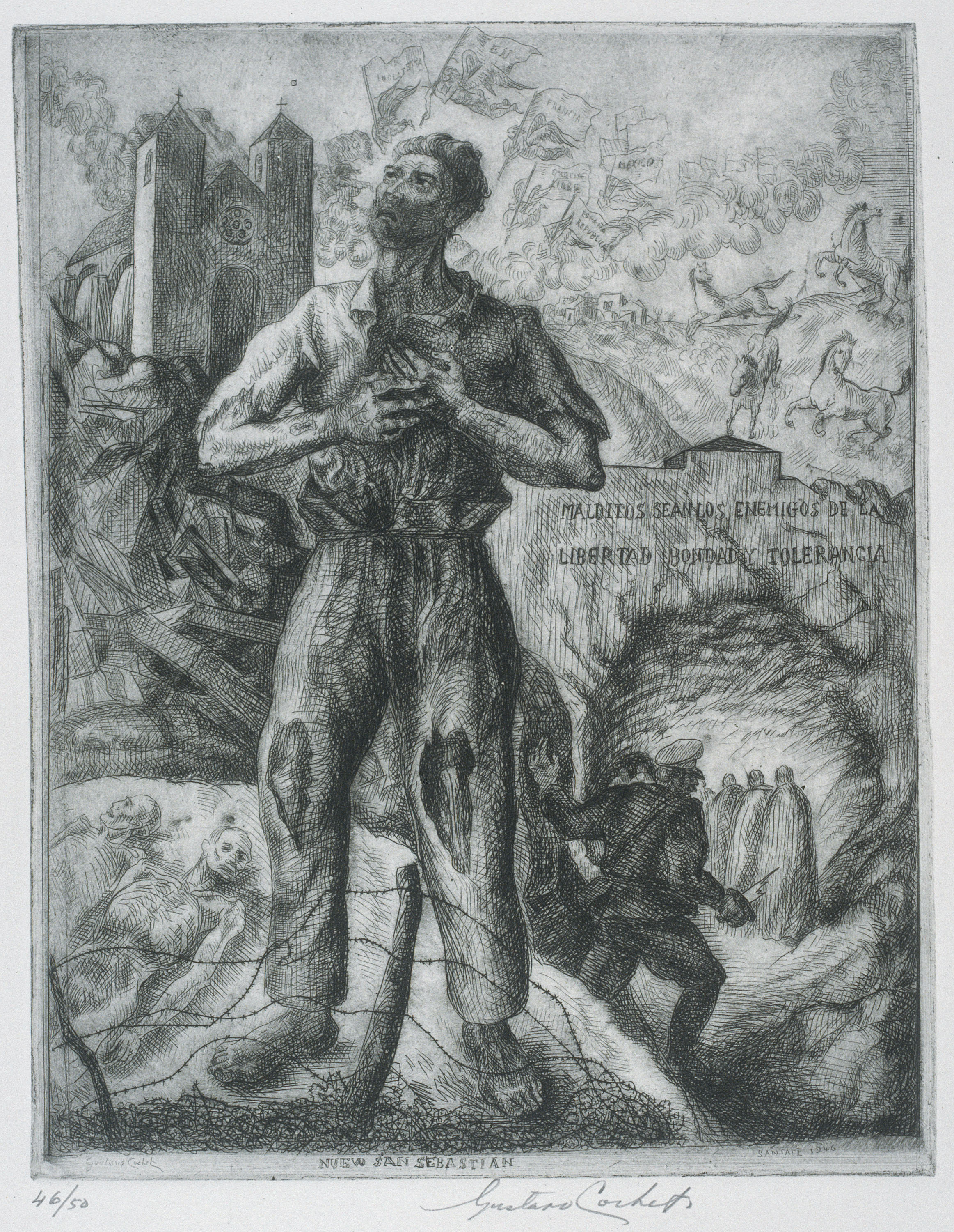 image for: Gustavo Cochet - Nuevo san Sebastián - 1946