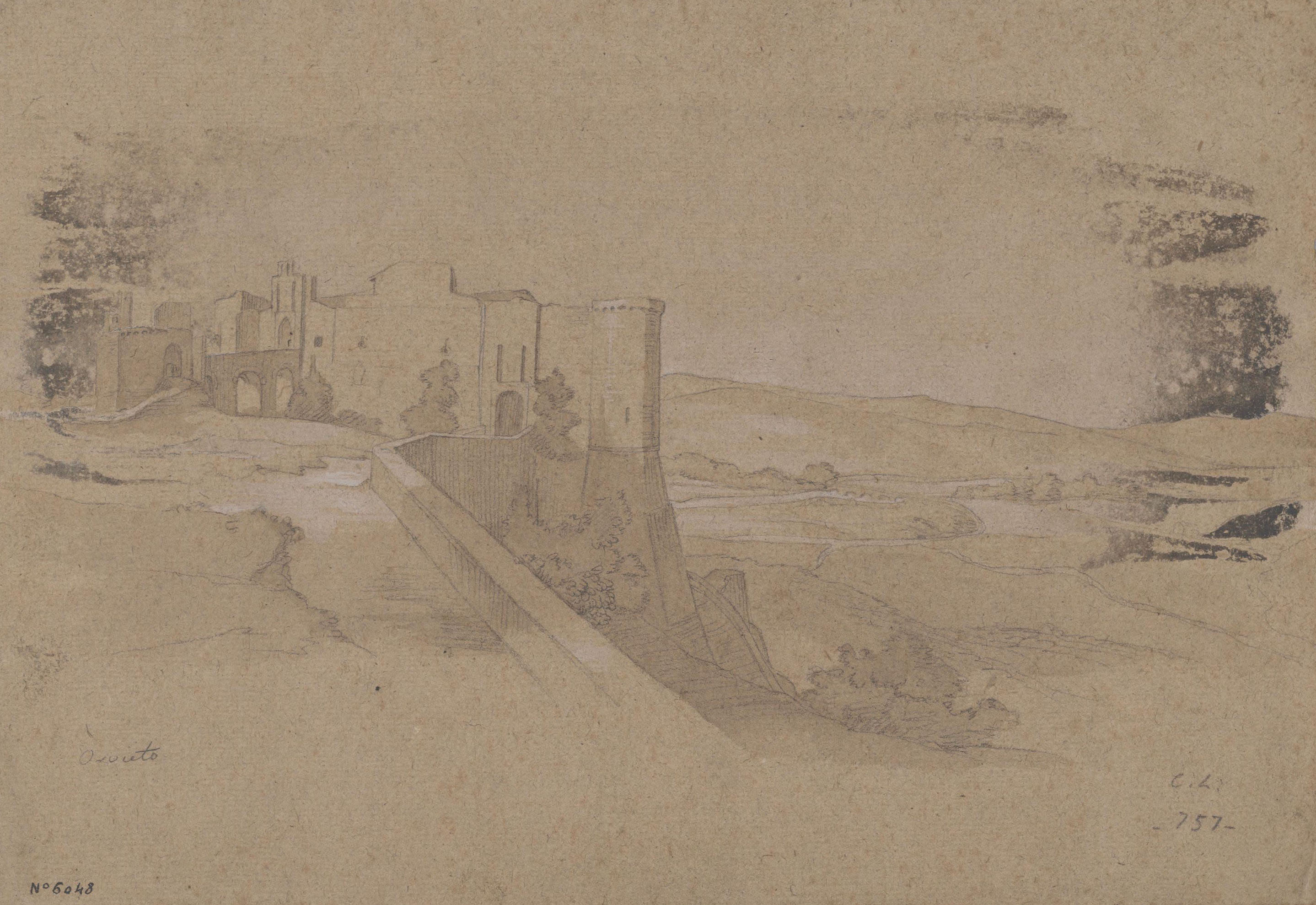 image for: Claudi Lorenzale - Orvieto - 1839