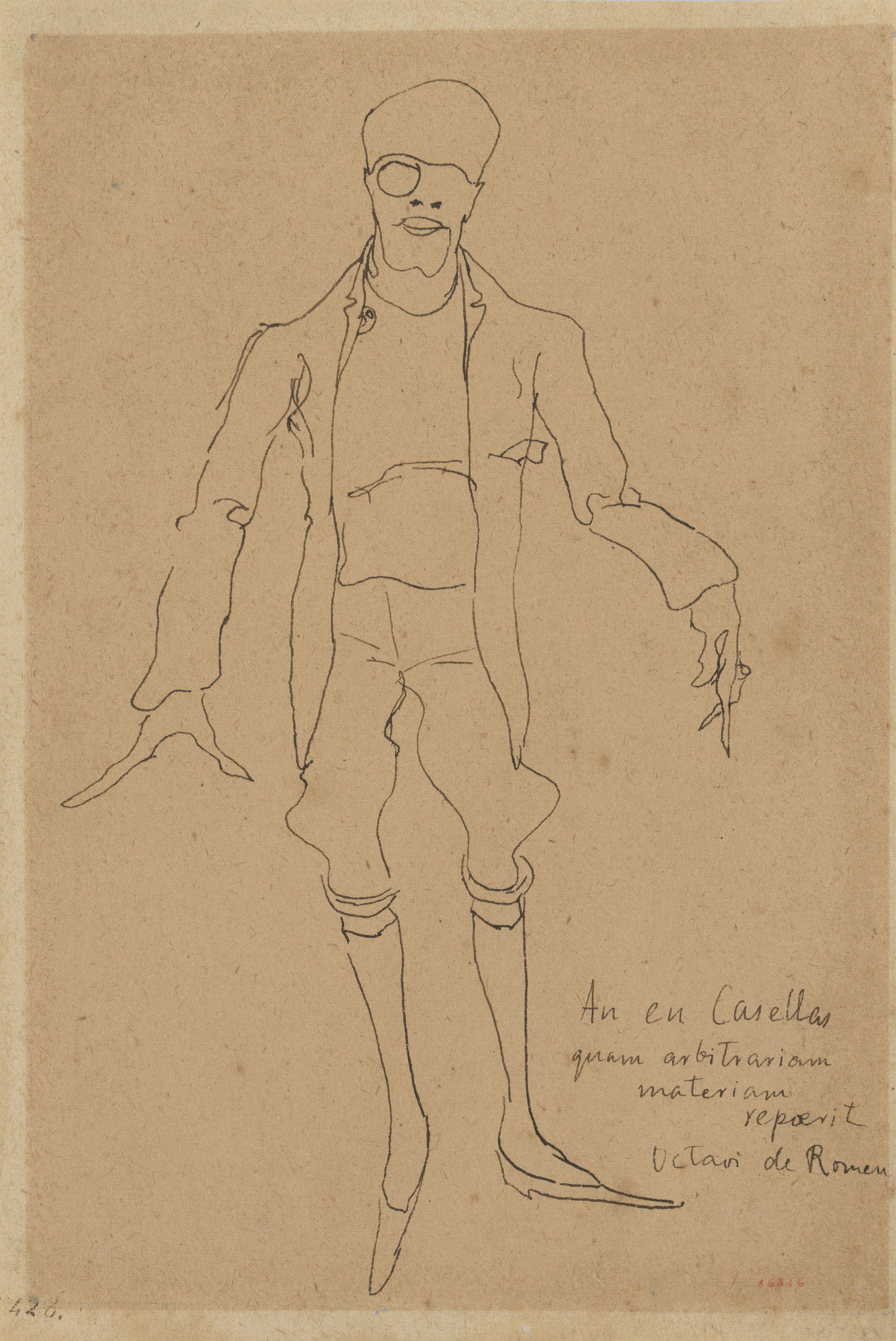 image for: Eugeni d&#039;Ors - Quam arbitrariam materiam repoerit - Cap a 1910