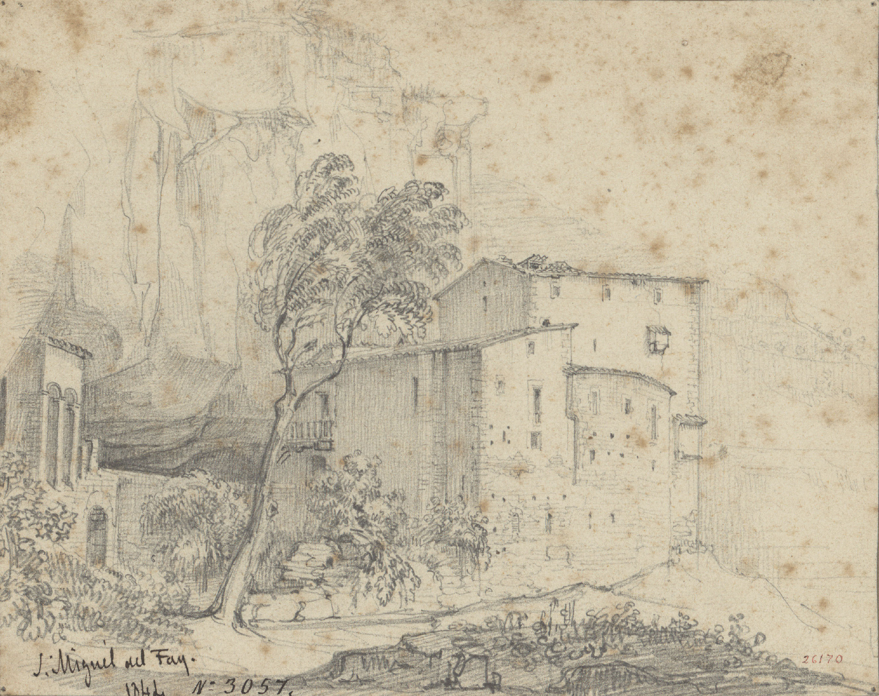image for: Lluís Rigalt - San Miguel del Fay - 1844