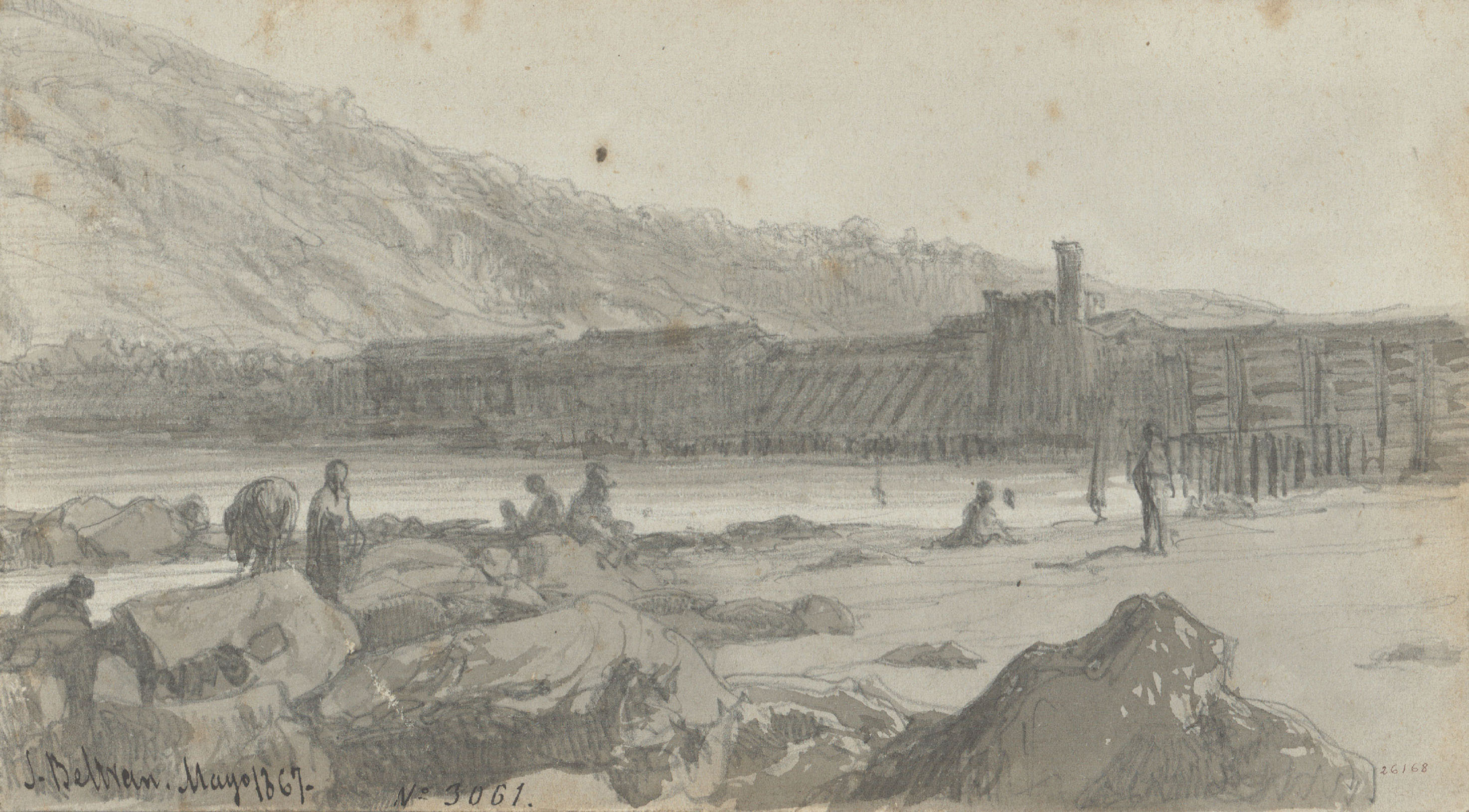 image for: Lluís Rigalt - San Beltran - Maig de 1867
