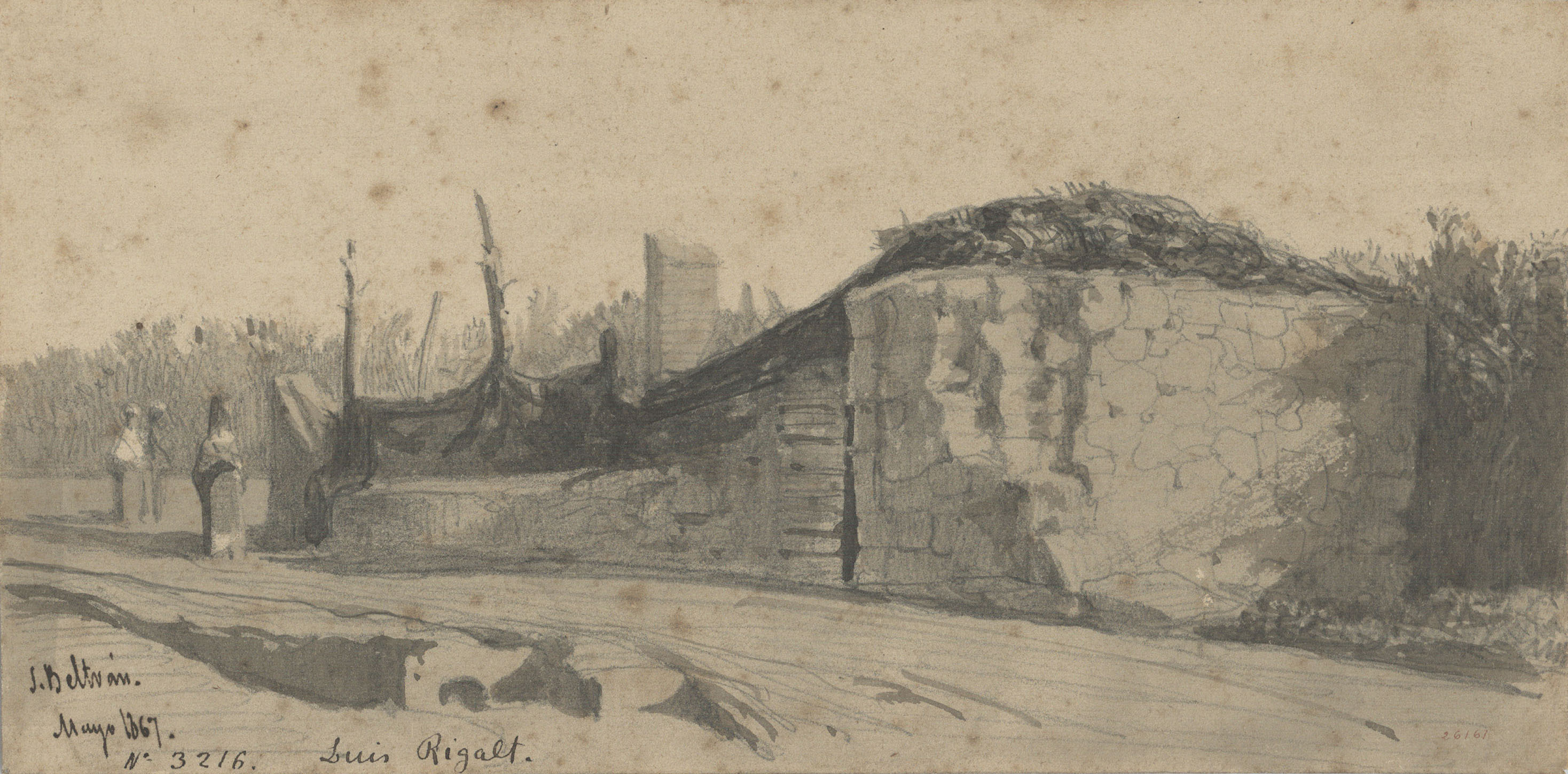 image for: Lluís Rigalt - San Beltrán - Maig de 1867
