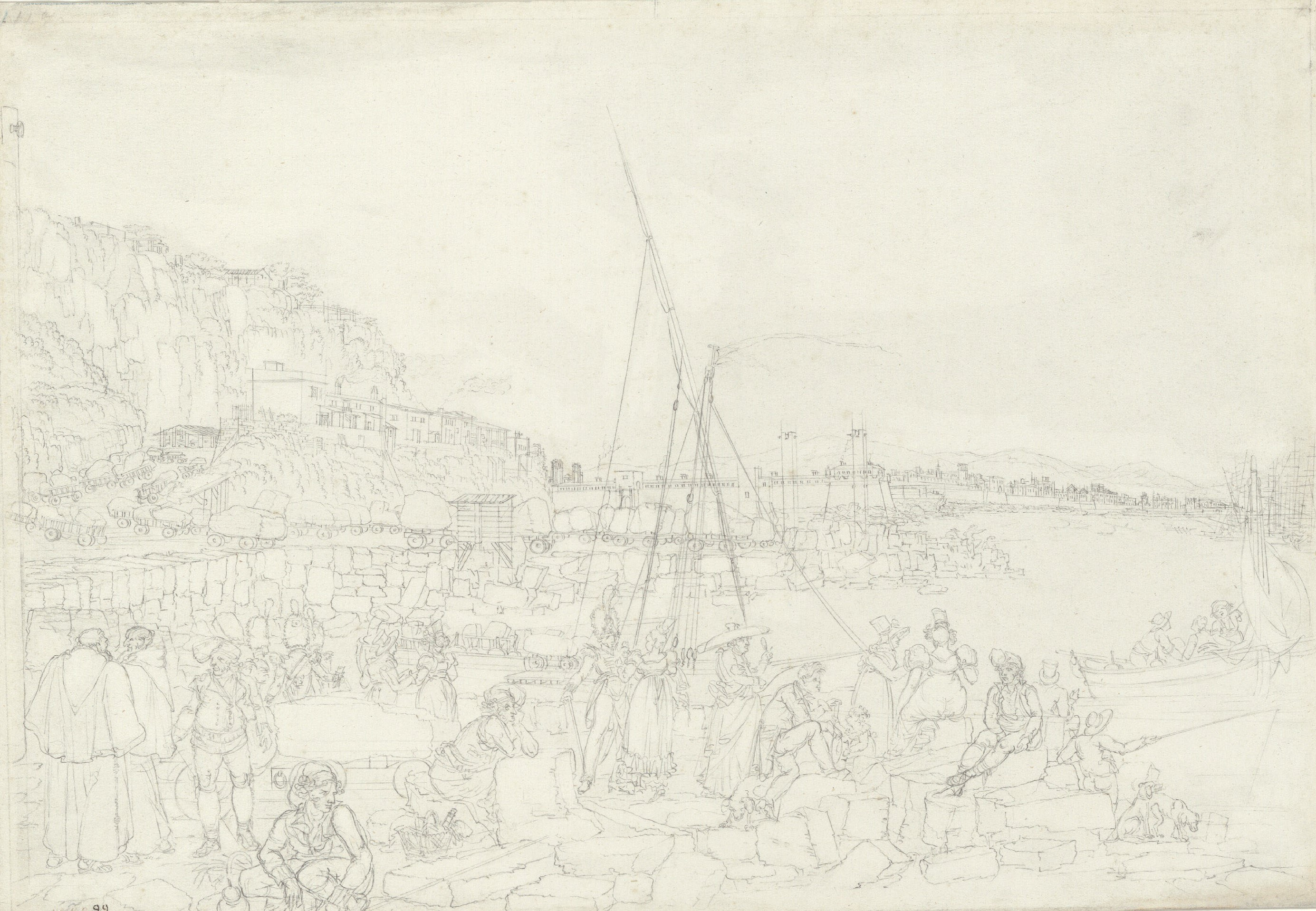 image for: Pau Rigalt - Vista Alegre d&#039;abaix - Cap a 1820-1830