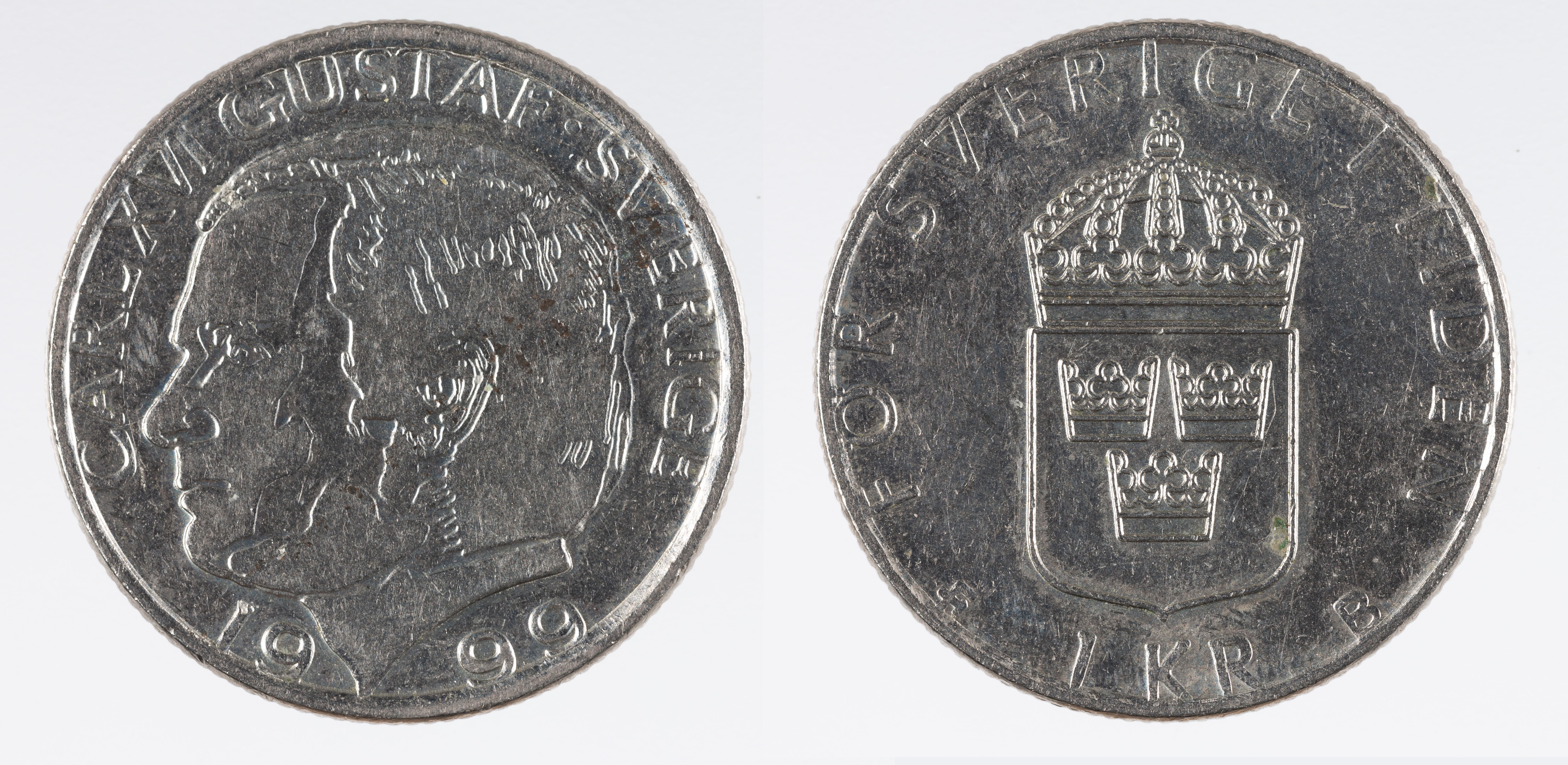 image for: Carles XVI Gustau de Suècia - Una corona - 1999