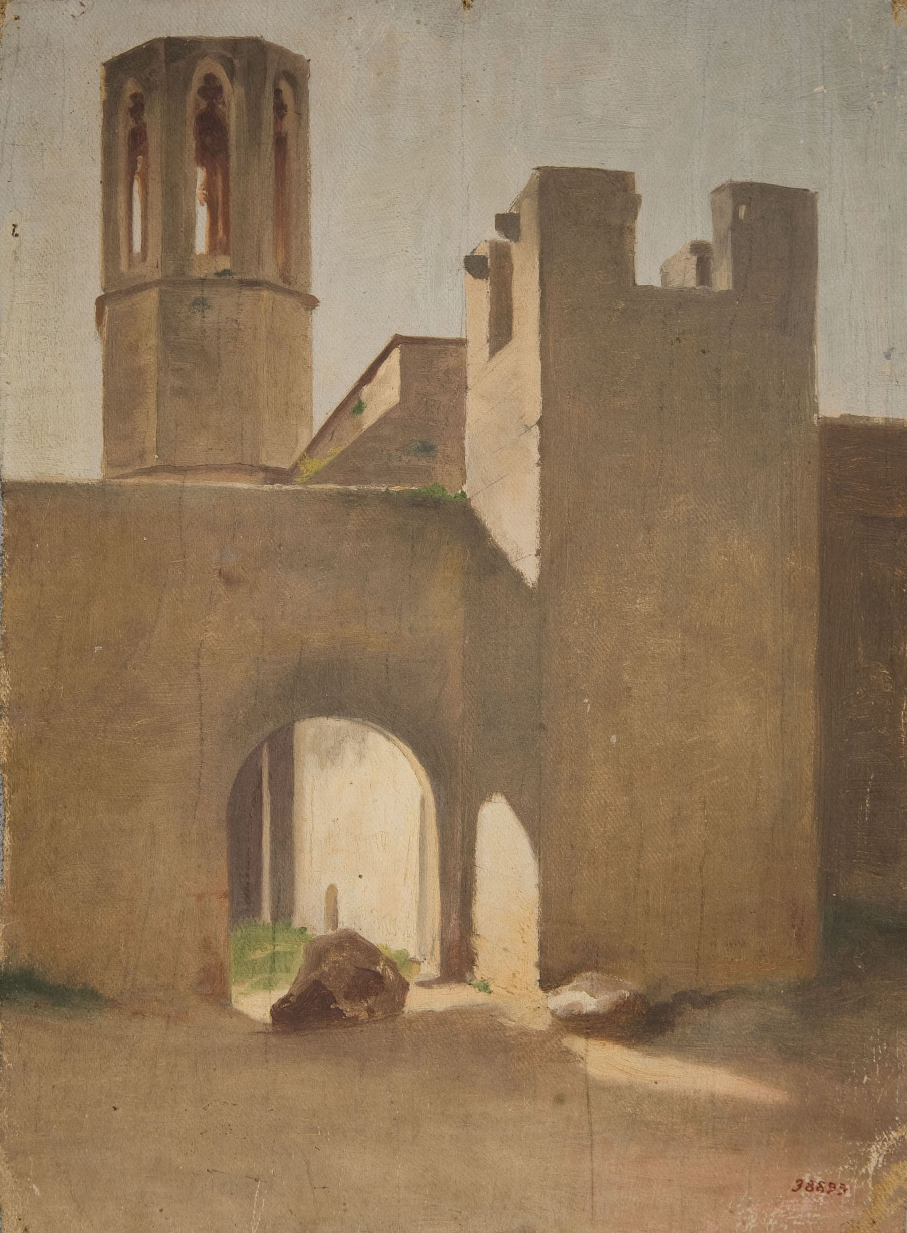 image for: Claudi Lorenzale - Torre de defensa - Segona meitat del segle XIX
