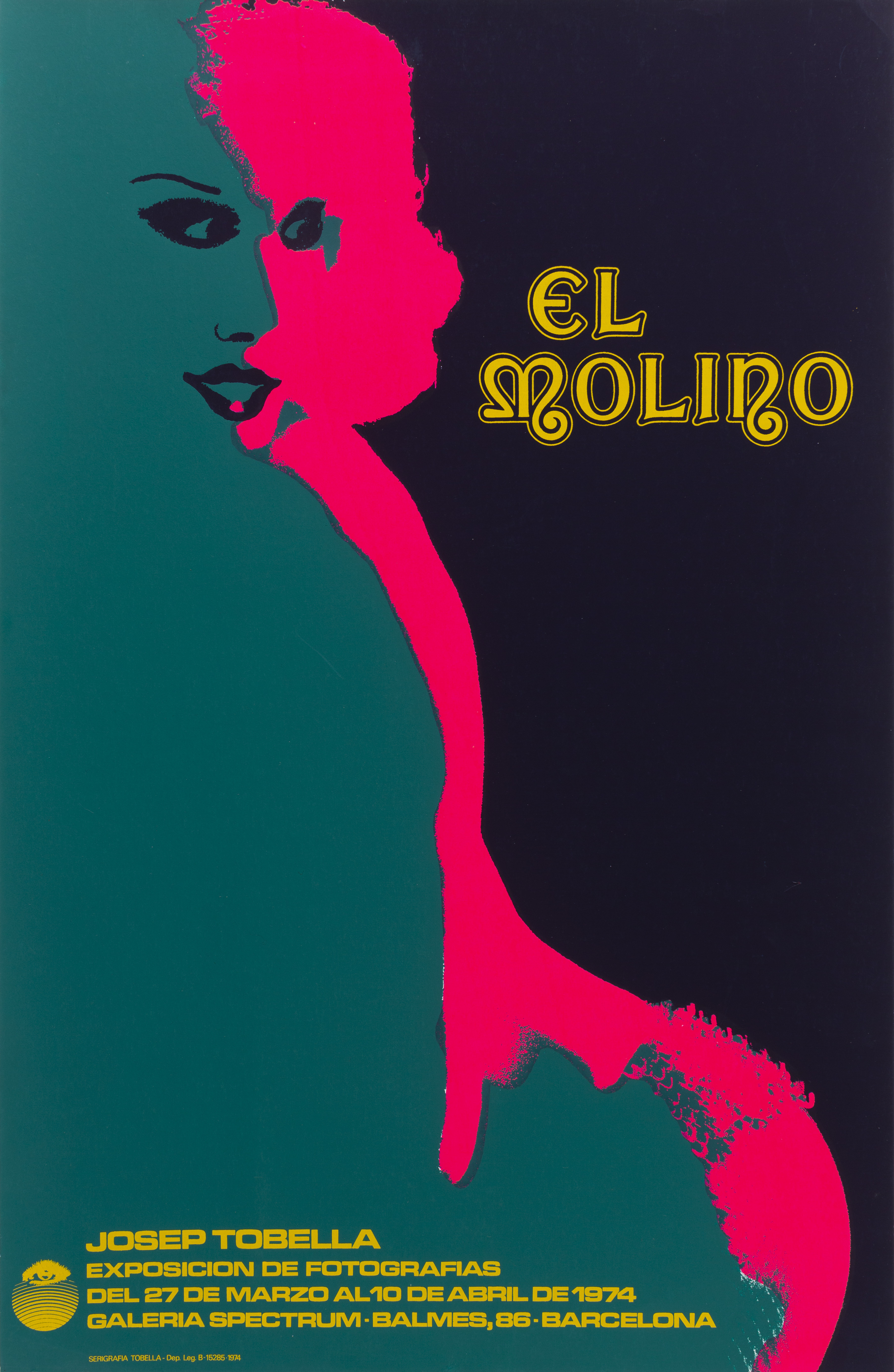 image for: Josep Tobella - El Molino. Josep Tobella. Galeria Spectrum. Barcelona. 1974 - 1974