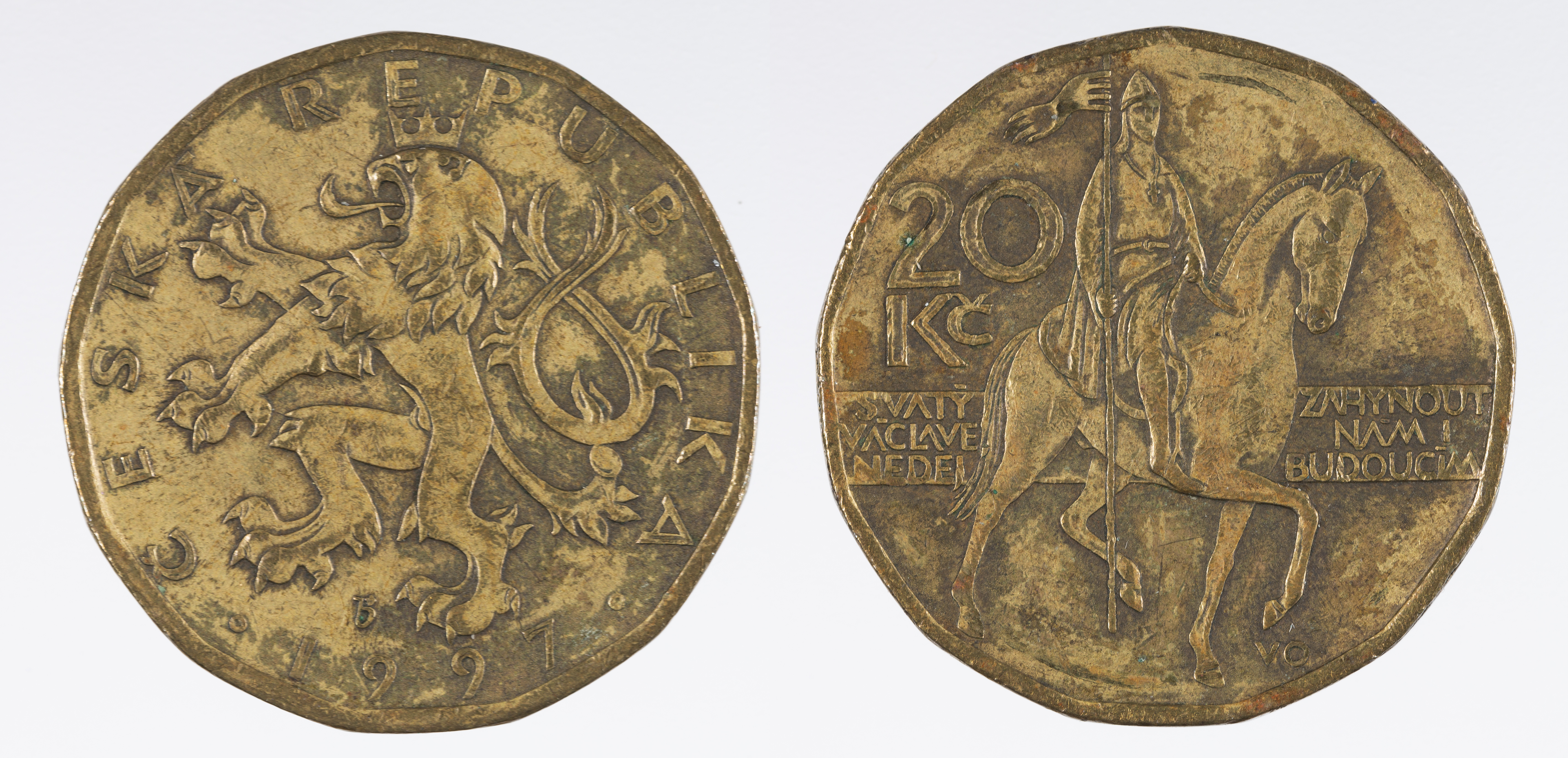 image for: República Txeca - 20 corones - 1997