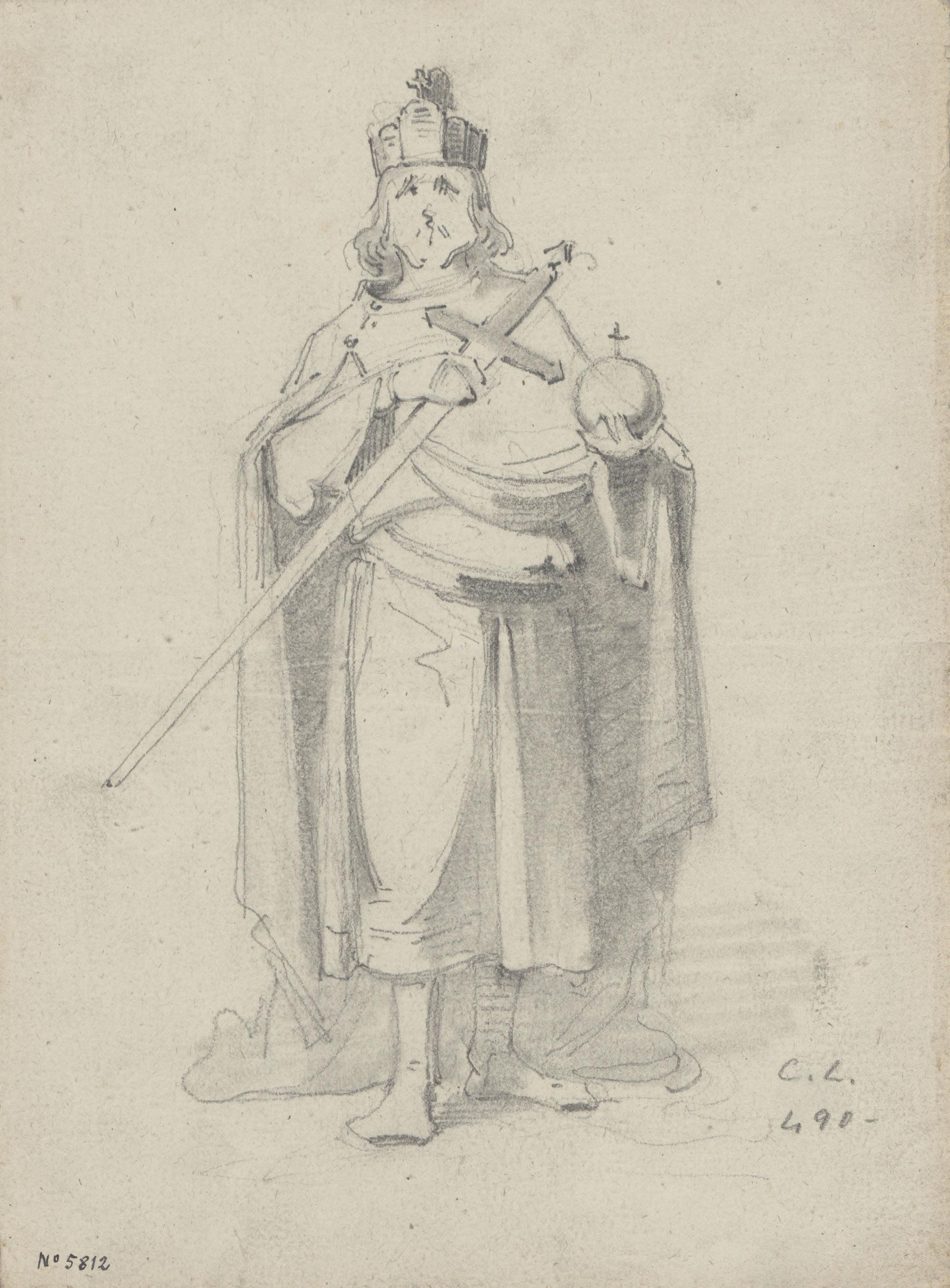 image for: Claudi Lorenzale - Rei got - Cap a 1850-1870