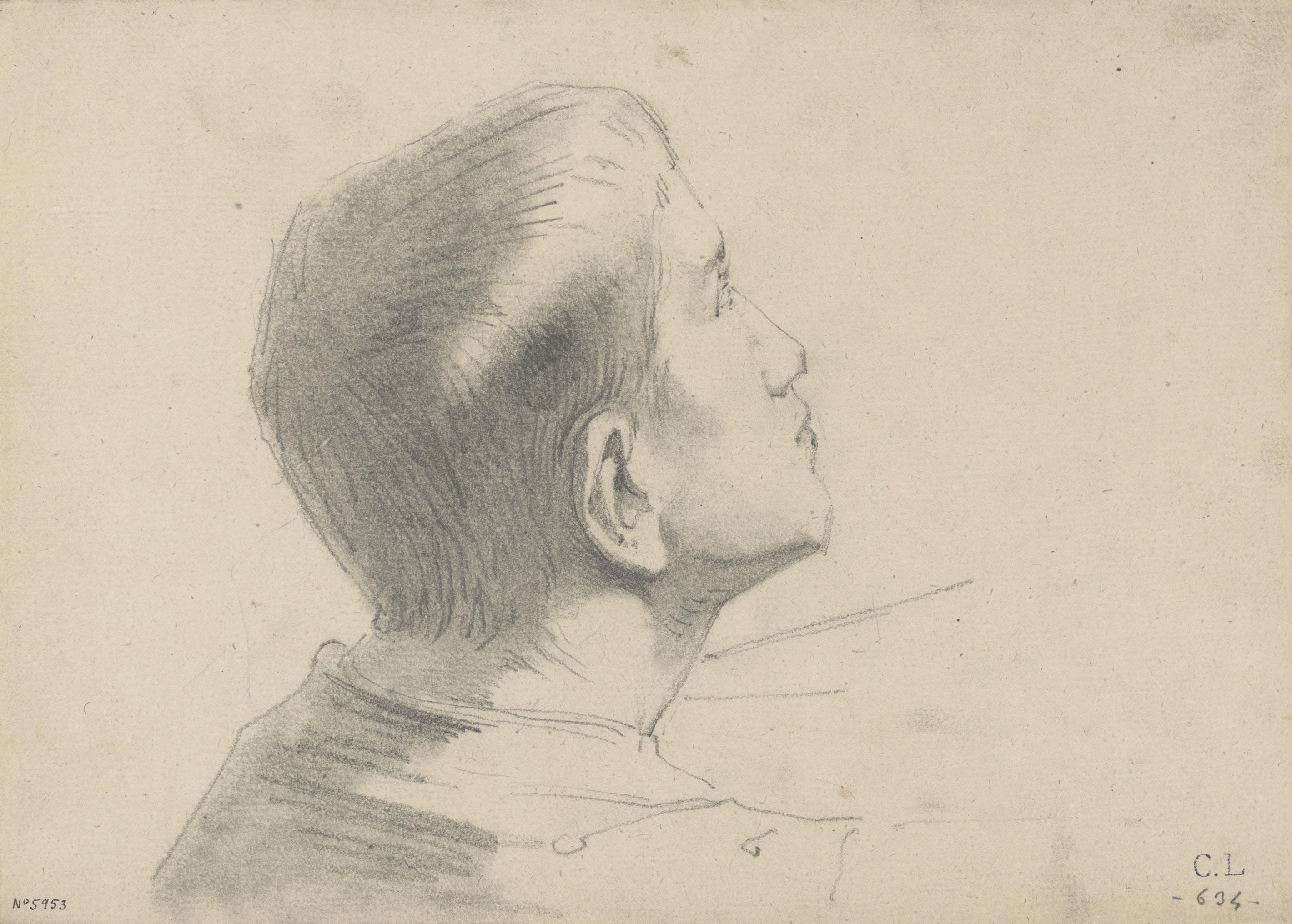 image for: Claudi Lorenzale - Cap de noi - Cap a 1840-1860