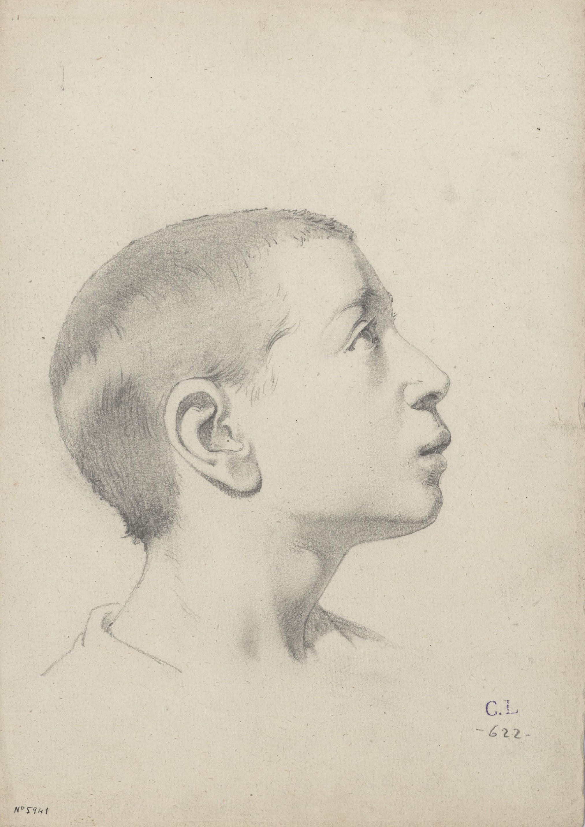 image for: Claudi Lorenzale - Cap de noi - Cap a 1840-1860